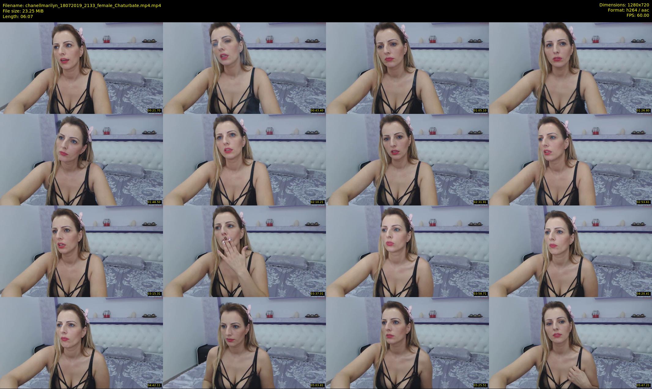 chanellmarilyn — 7 minute Chaturbate female cam show recording, 720p, Jul 18, 2019