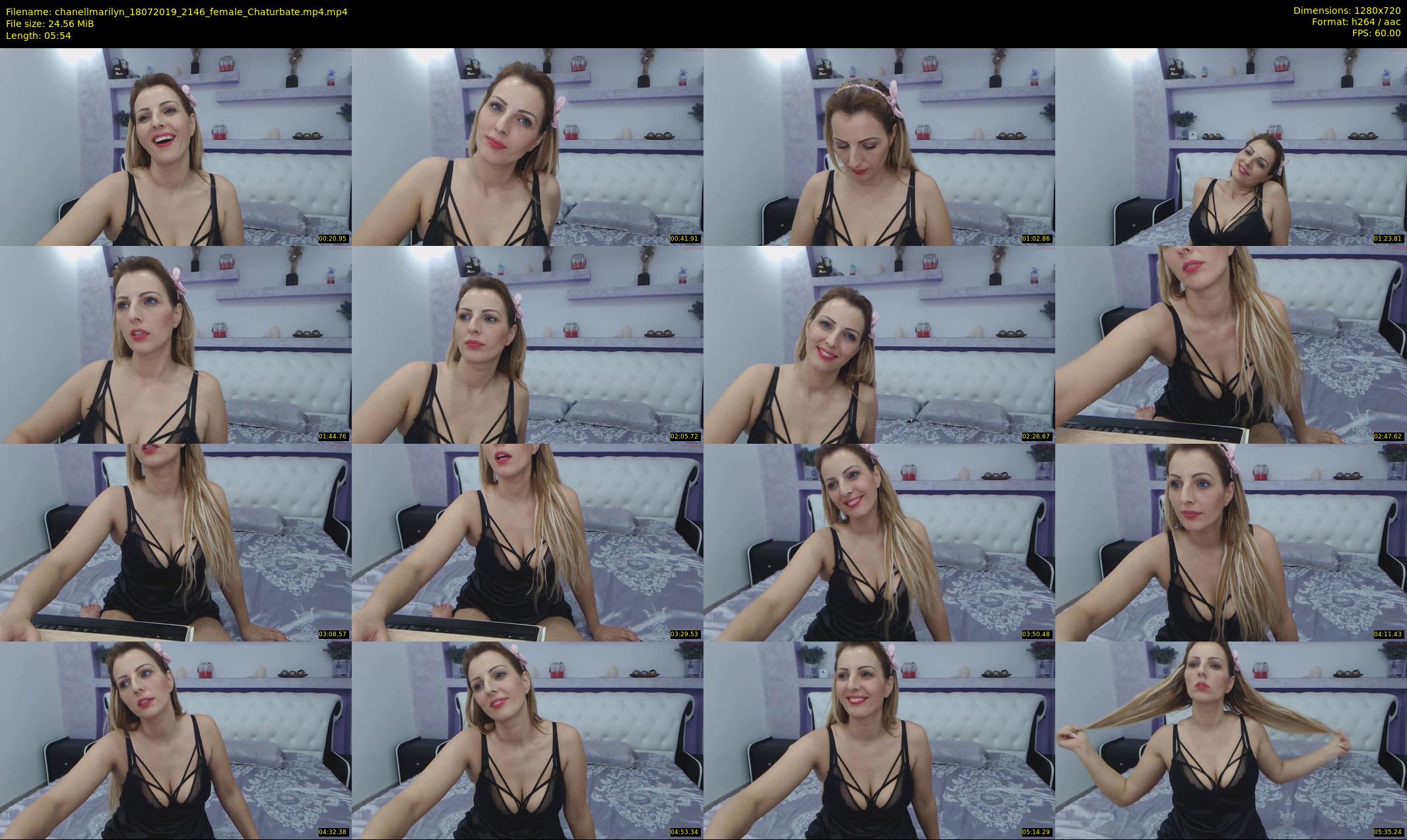 chanellmarilyn — 6 minute Chaturbate female cam show recording, 720p, Jul 18, 2019