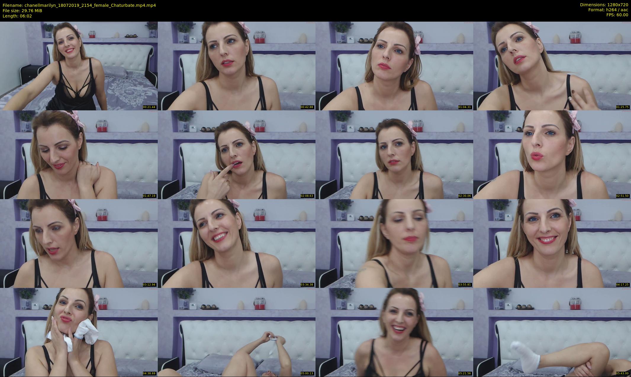 chanellmarilyn — 7 minute Chaturbate female cam show recording, 720p, Jul 18, 2019