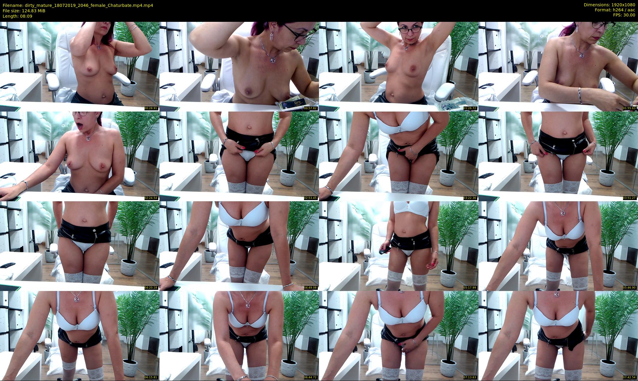 dirty_mature — 9 minute Chaturbate female cam show recording, 1080p, Jul 18, 2019