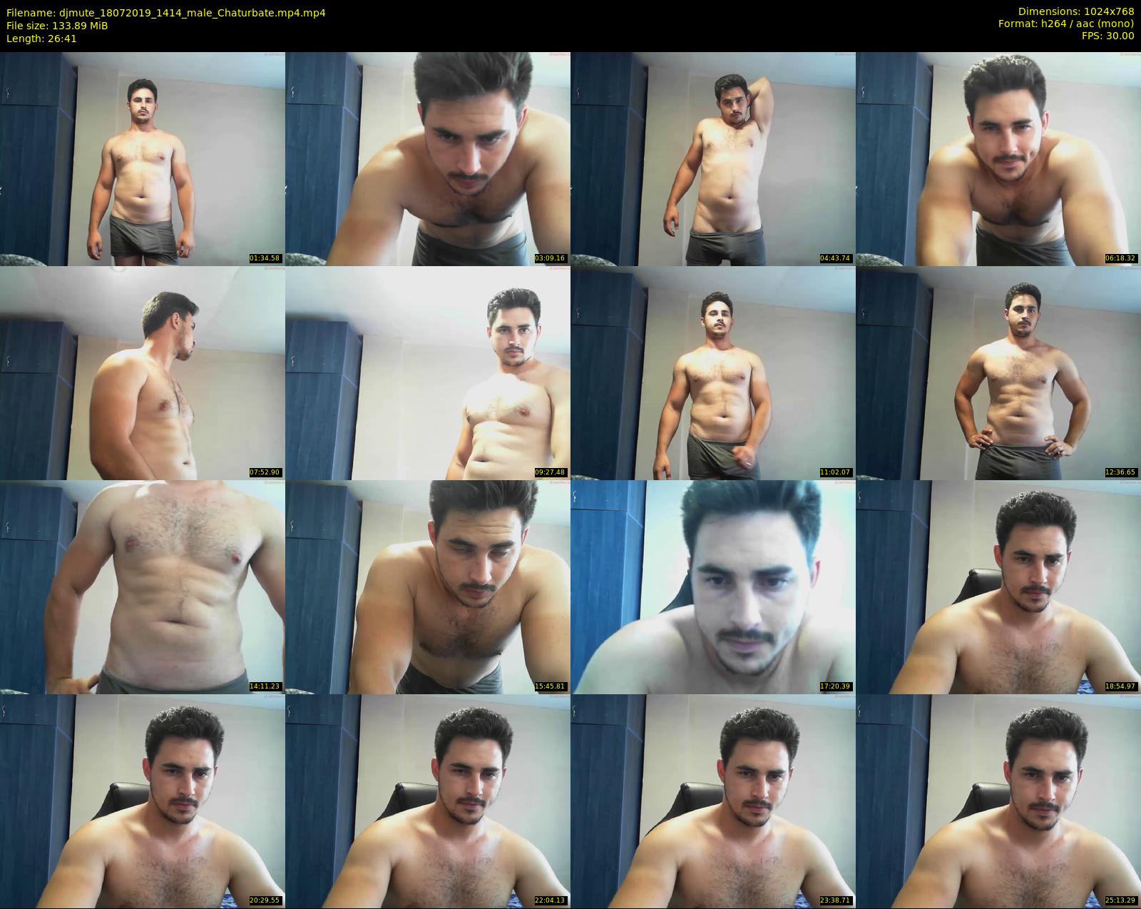 djmute — 27 minute Chaturbate male cam show recording, 720p, Jul 18, 2019