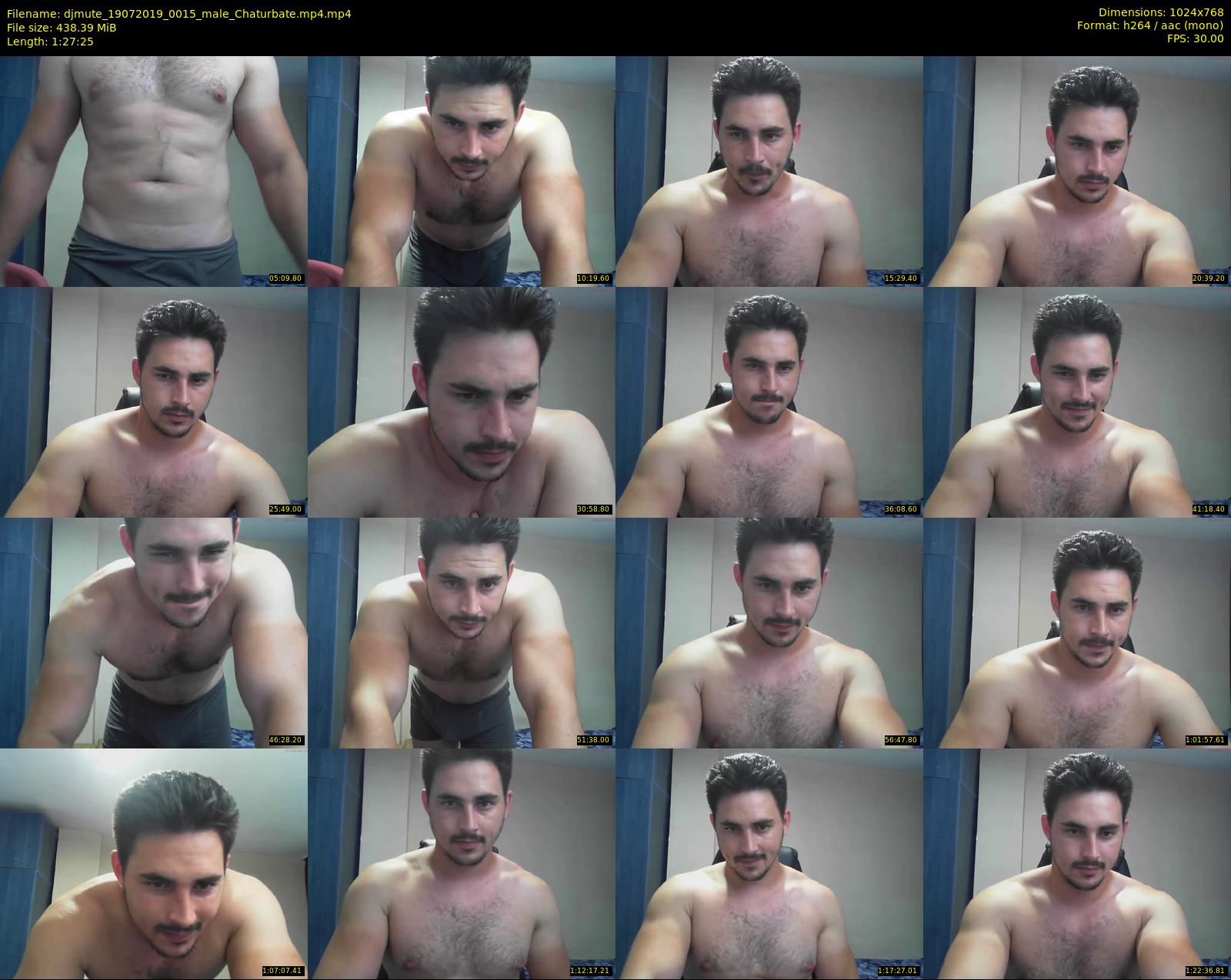 djmute — 88 minute Chaturbate male cam show recording, 720p, Jul 19, 2019