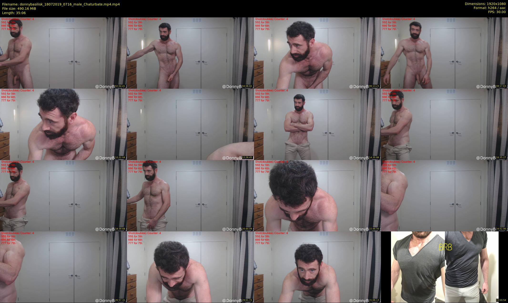 donnybasilisk — 36 minute Chaturbate male cam show recording, 1080p, Jul 18, 2019