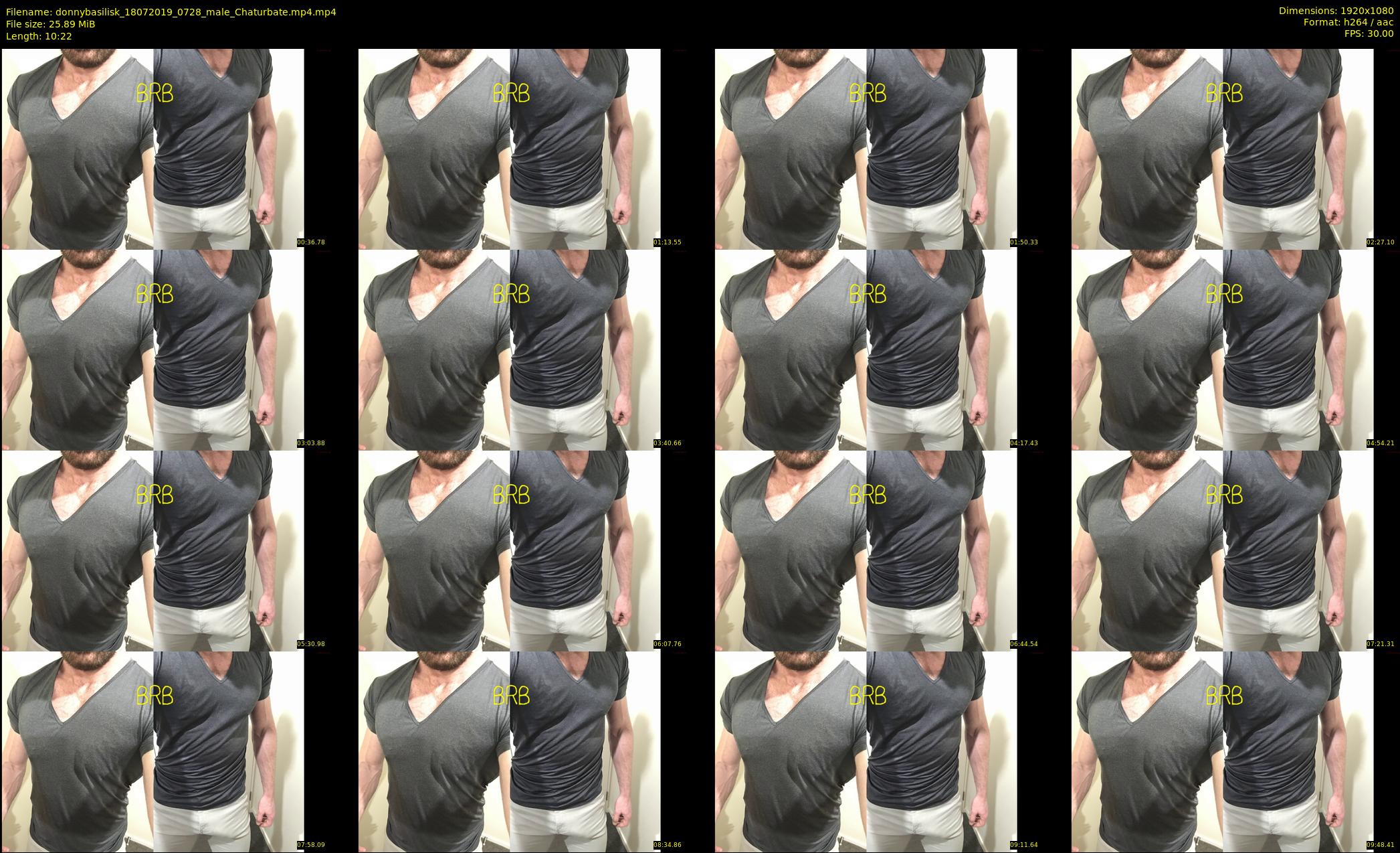 donnybasilisk — 11 minute Chaturbate male cam show recording, 1080p, Jul 18, 2019