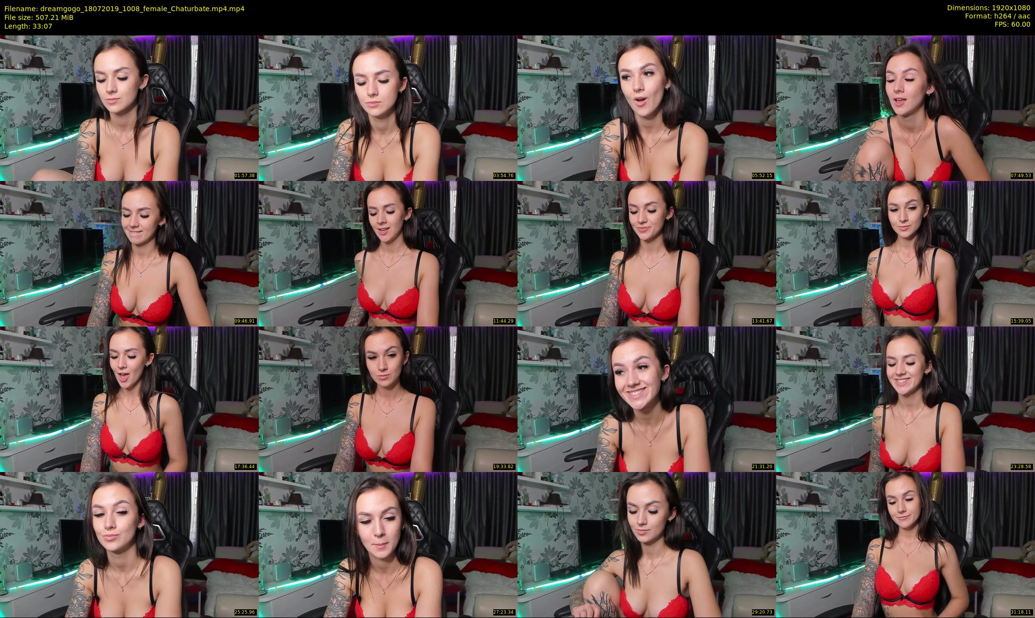 dreamgogo — 34 minute Chaturbate female cam show recording, 1080p, Jul 18, 2019