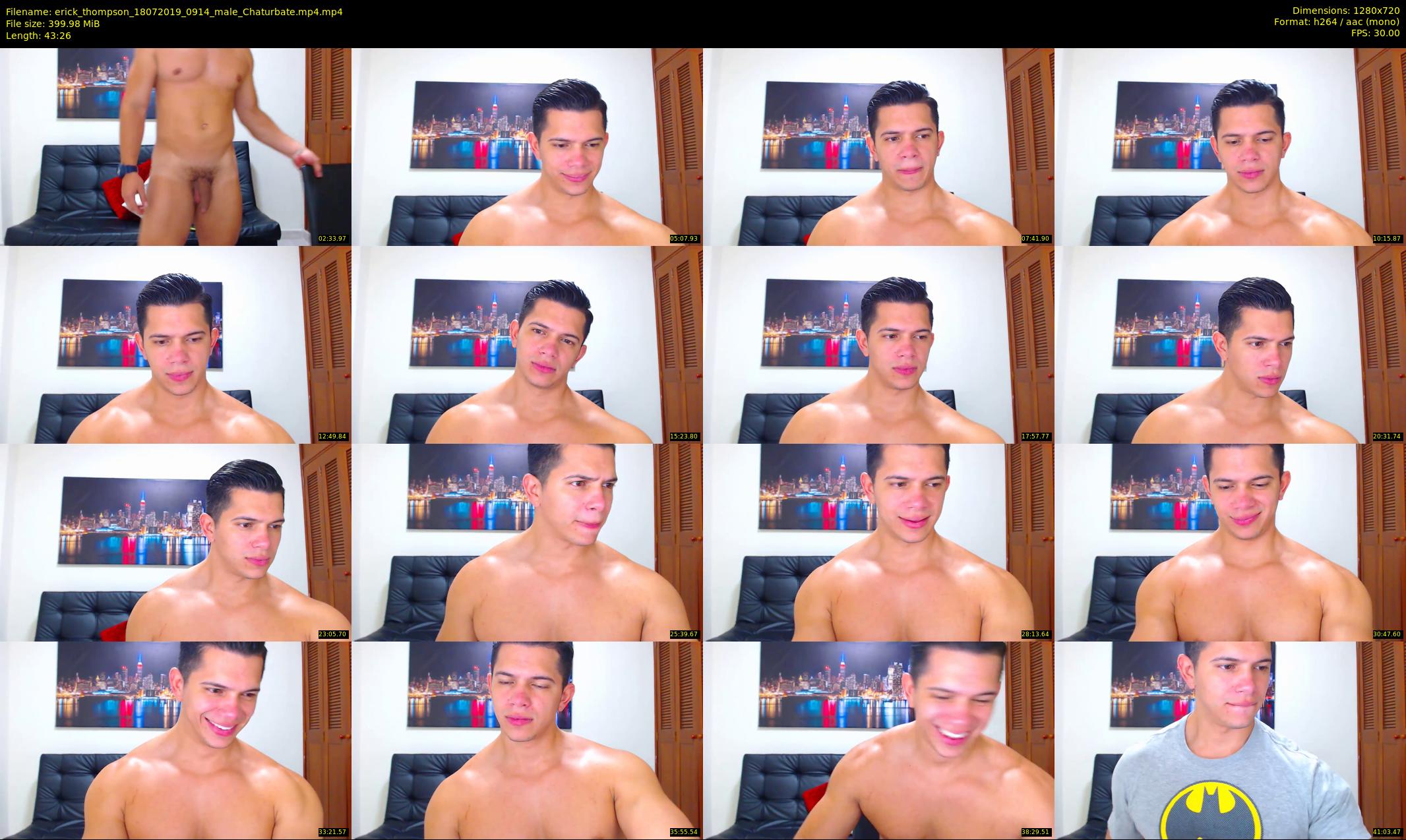 erick_thompson — 44 minute Chaturbate male cam show recording, 720p, Jul 18, 2019