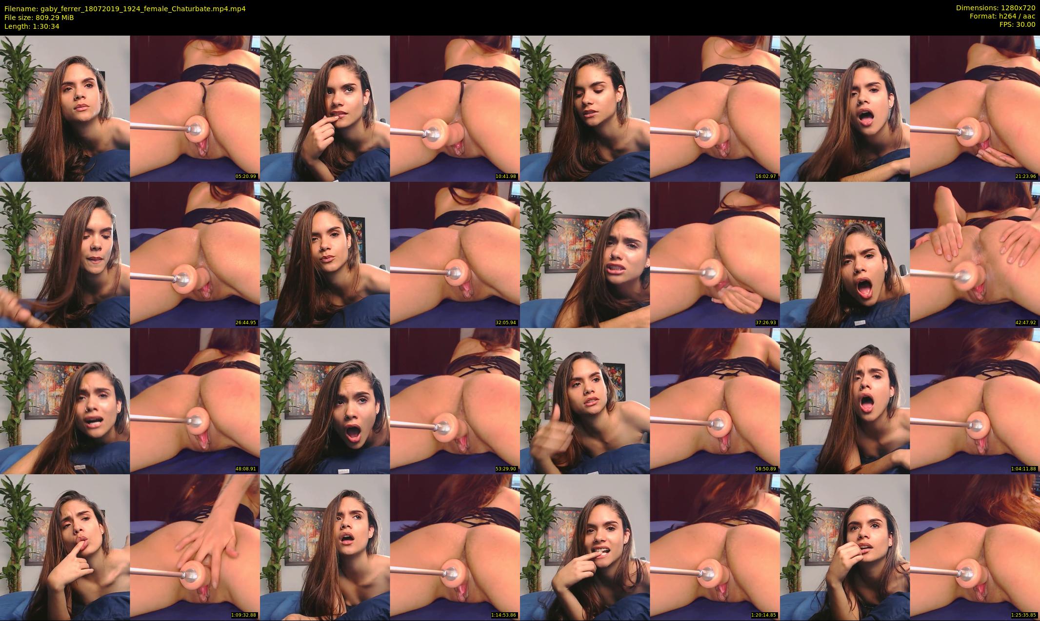 gaby_ferrer — 91 minute Chaturbate female cam show recording, 720p, Jul 18, 2019