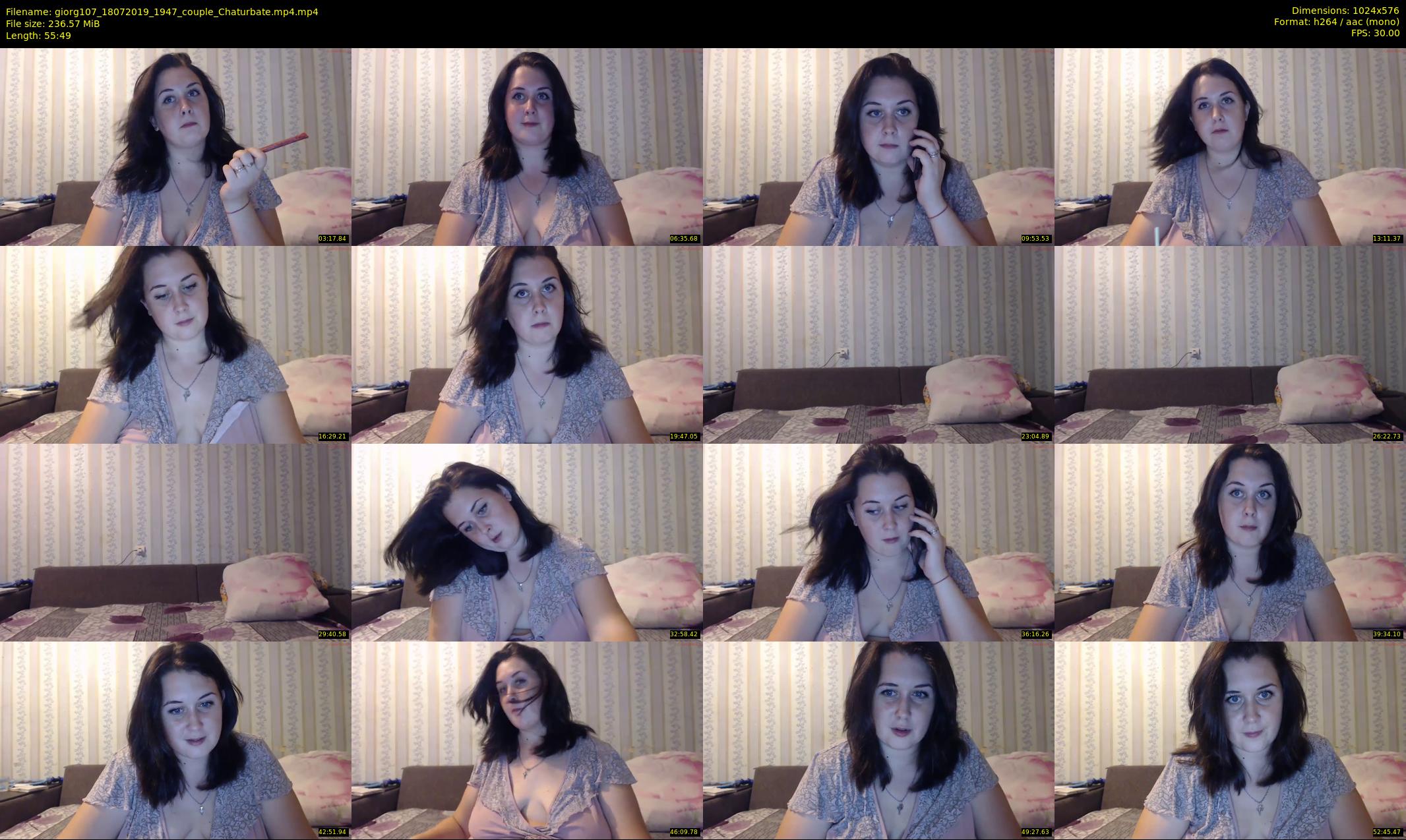 giorg107 — 56 minute Chaturbate couple cam show recording, 480p, Jul 18, 2019