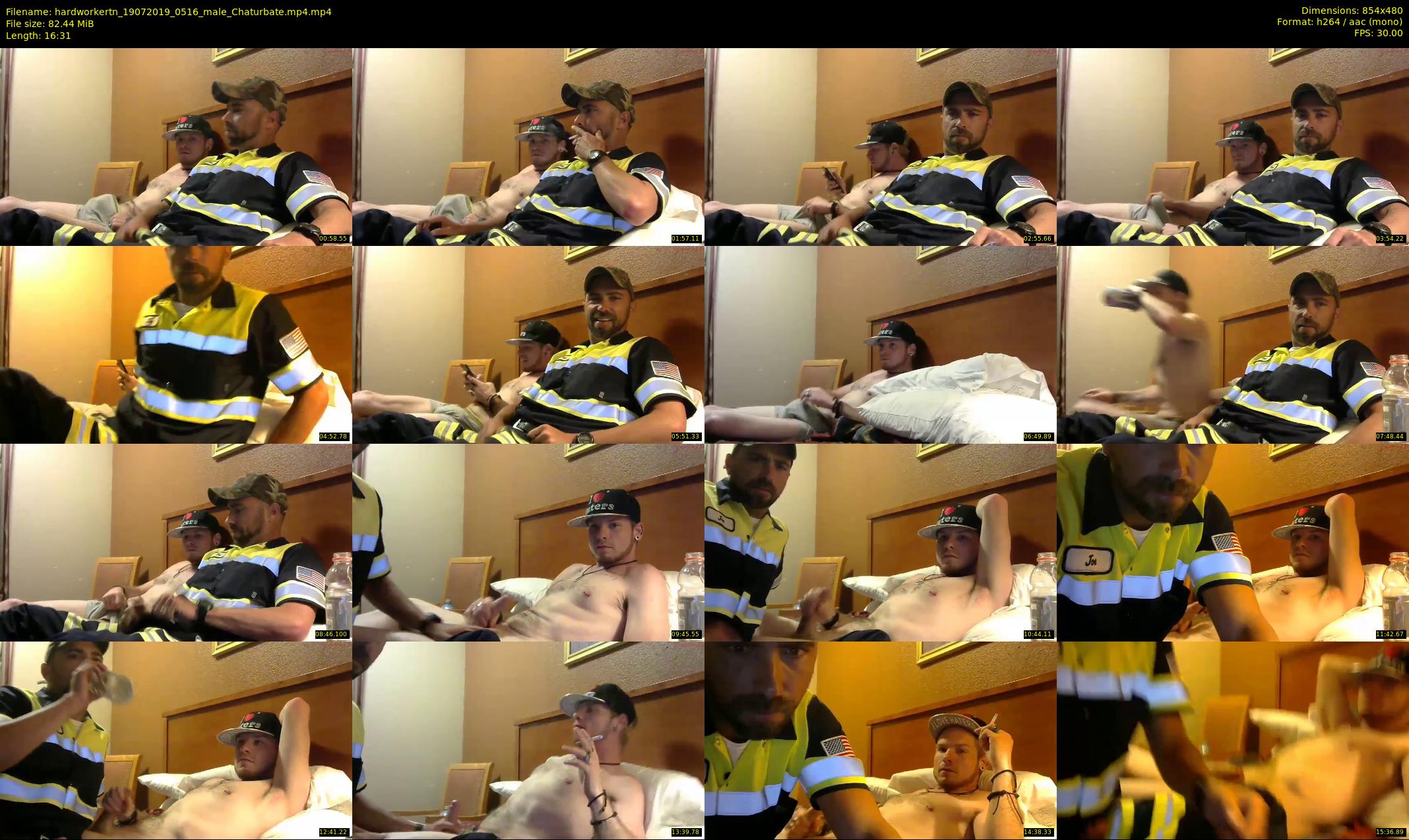 hardworkertn — 17 minute Chaturbate male cam show recording, 480p, Jul 19, 2019