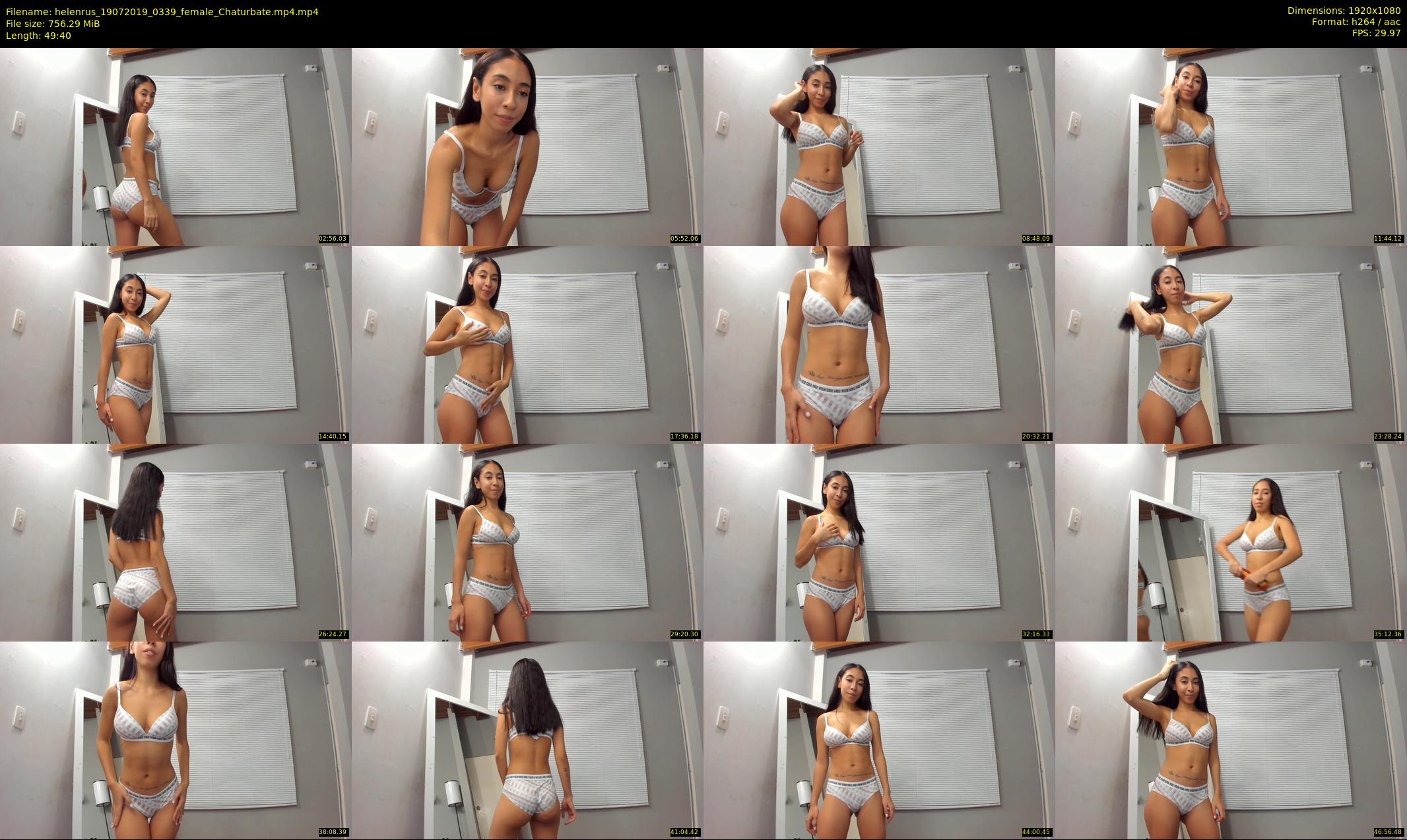 helenrus — 50 minute Chaturbate female cam show recording, 1080p, Jul 19, 2019