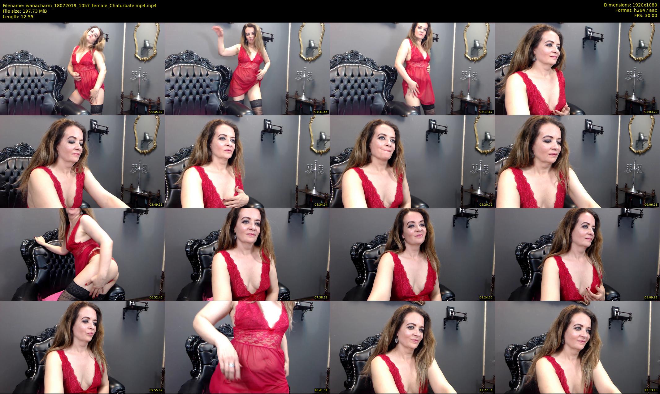 ivanacharm — 13 minute Chaturbate female cam show recording, 1080p, Jul 18, 2019