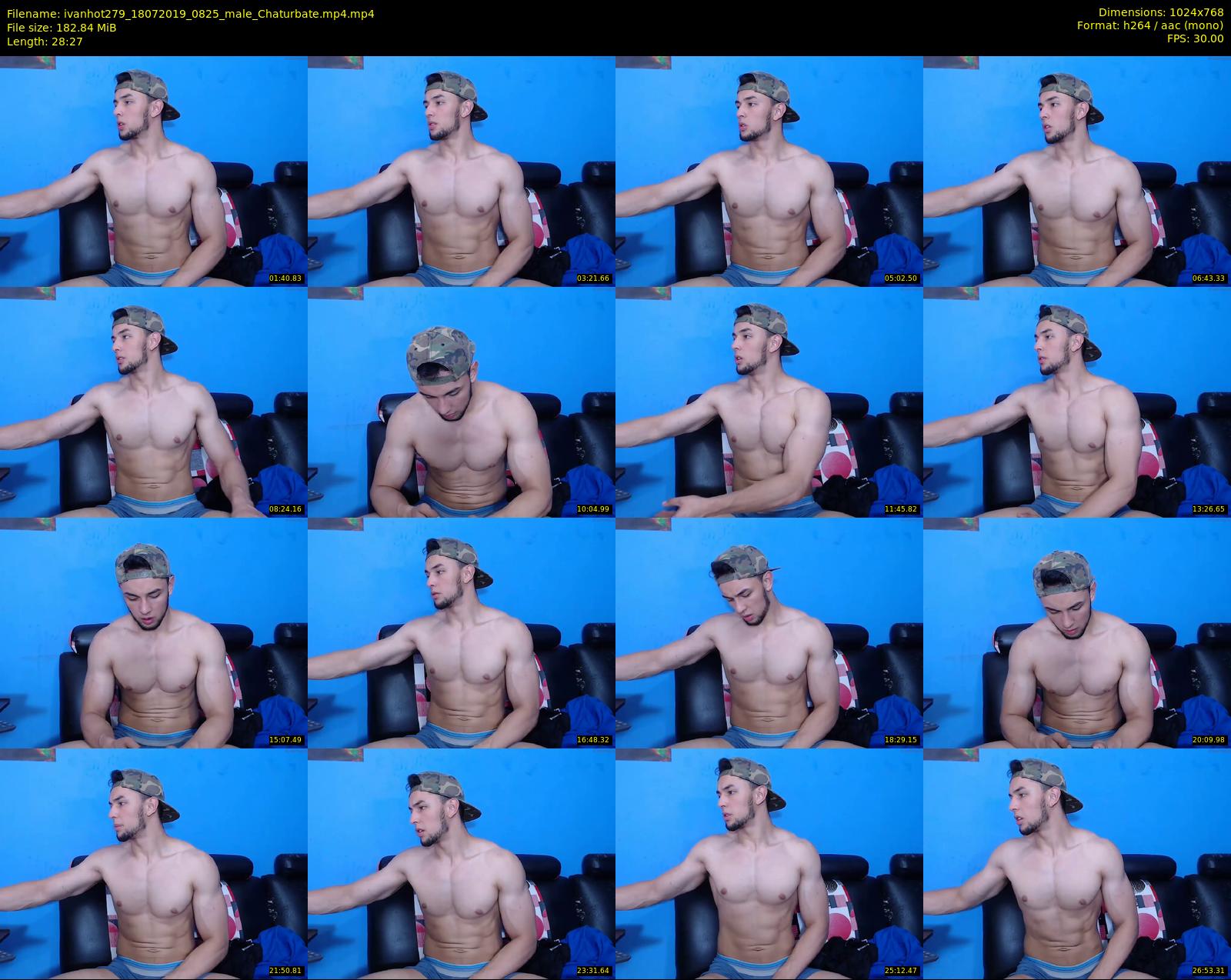 ivanhot279 — 29 minute Chaturbate male cam show recording, 720p, Jul 18, 2019