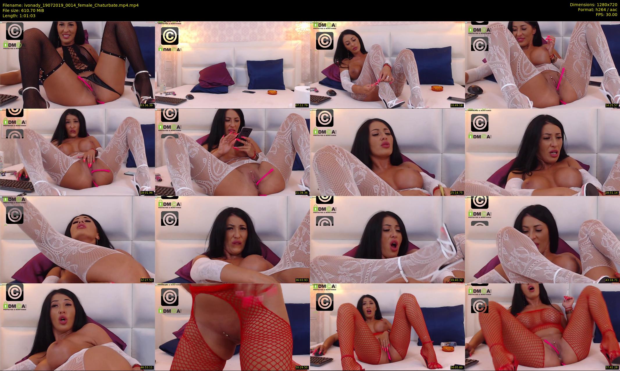 ivonady — 62 minute Chaturbate female cam show recording, 720p, Jul 19, 2019