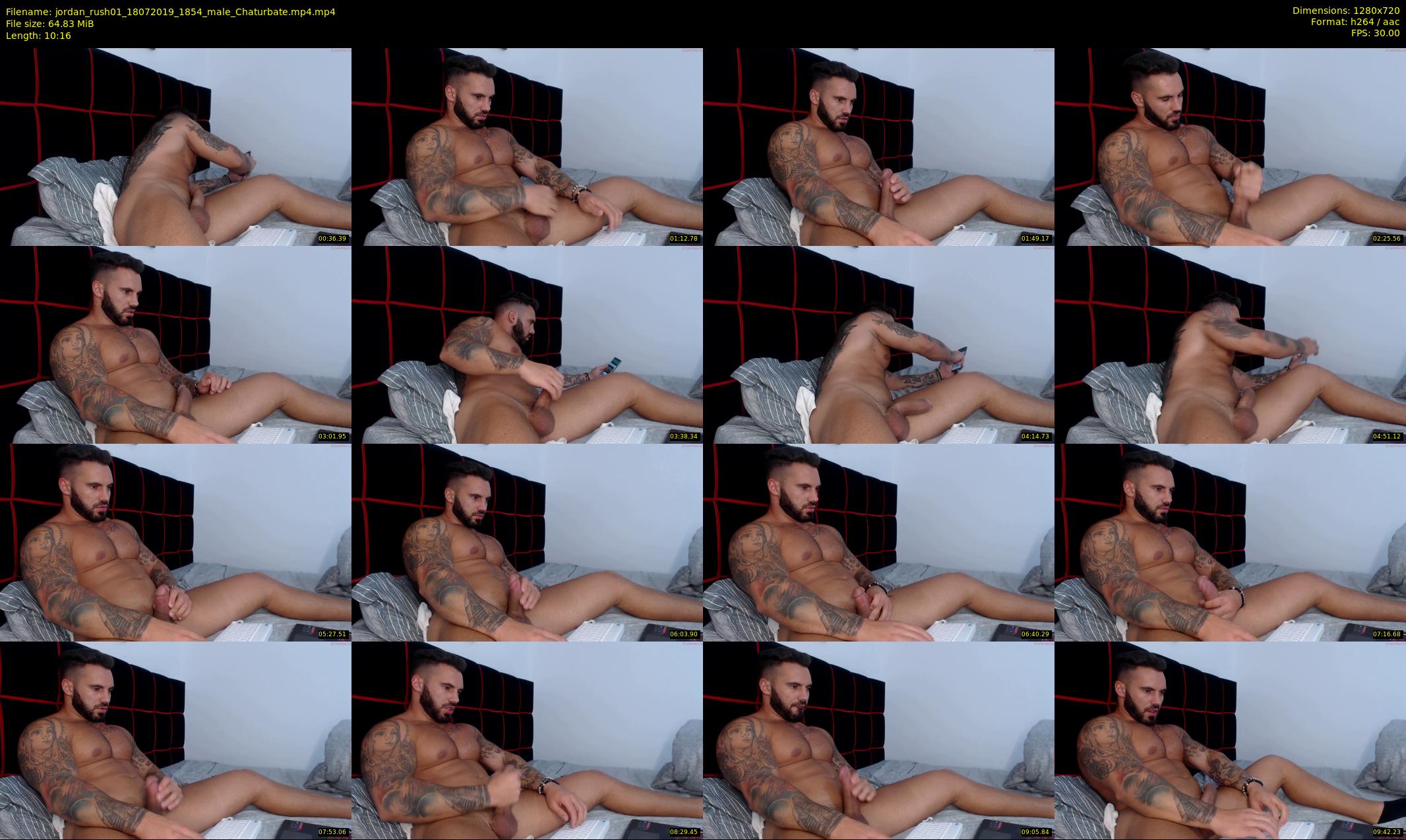 jordan_rush01 — 11 minute Chaturbate male cam show recording, 720p, Jul 18, 2019