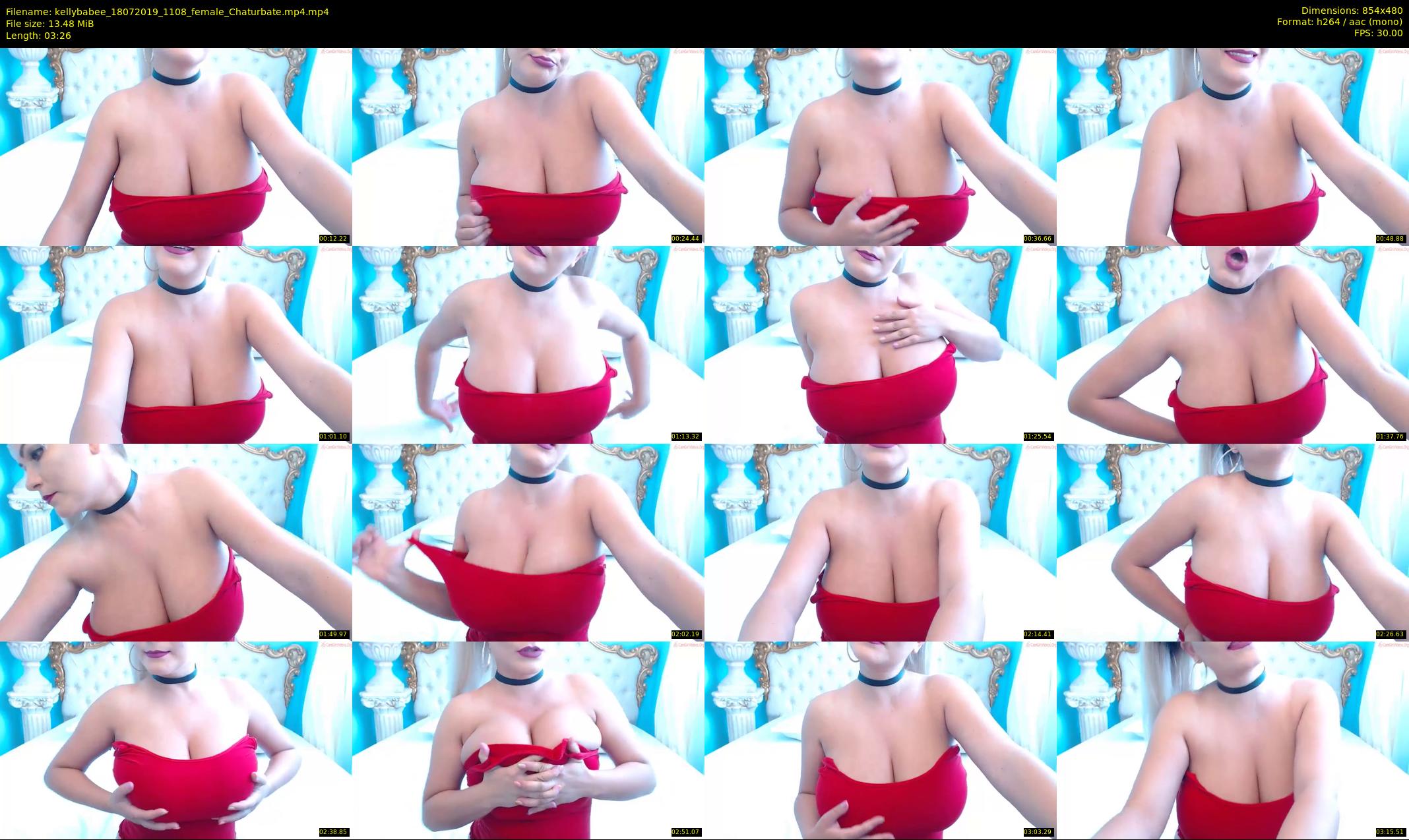 kellybabee — 4 minute Chaturbate female cam show recording, 480p, Jul 18, 2019