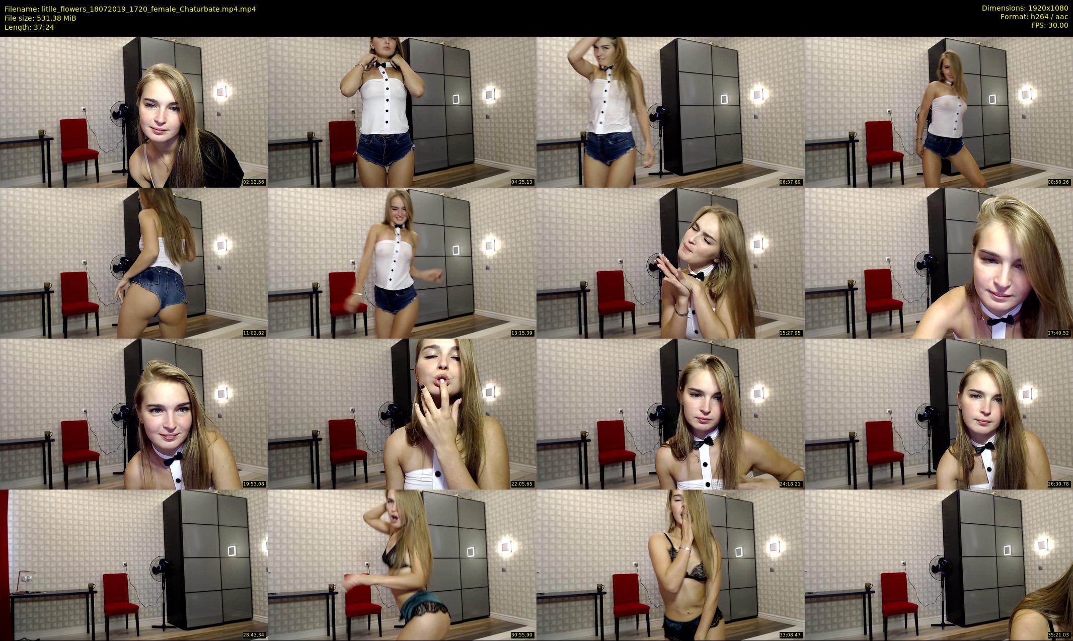 litlle_flowers — 38 minute Chaturbate female cam show recording, 1080p, Jul 18, 2019