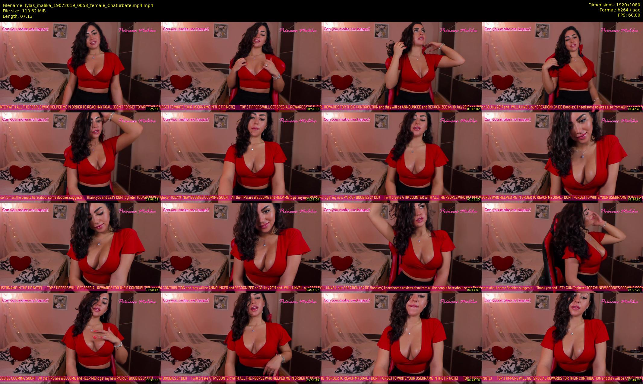 lylas_malika — 8 minute Chaturbate female cam show recording, 1080p, Jul 19, 2019
