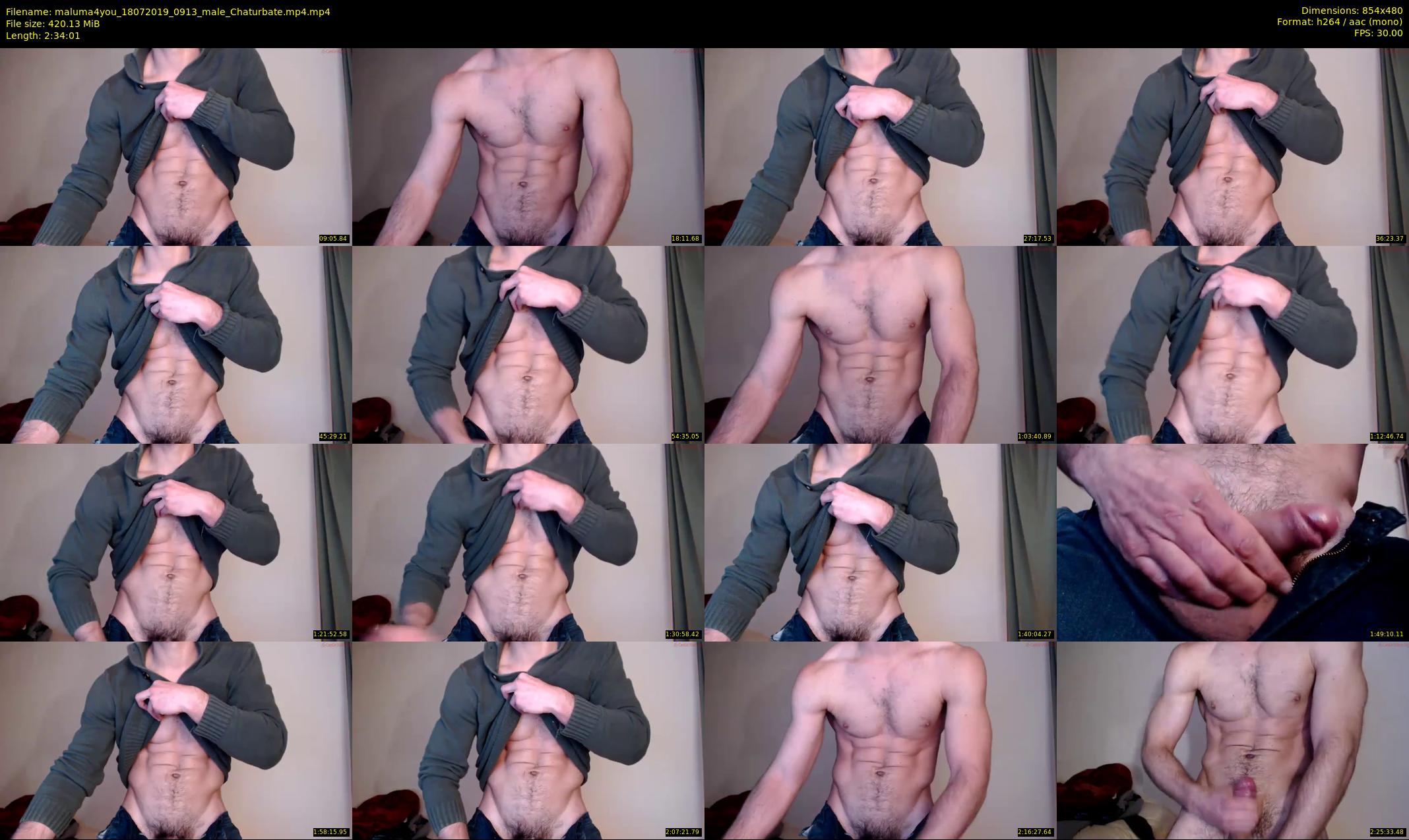 maluma4you — 155 minute Chaturbate male cam show recording, 480p, Jul 18, 2019