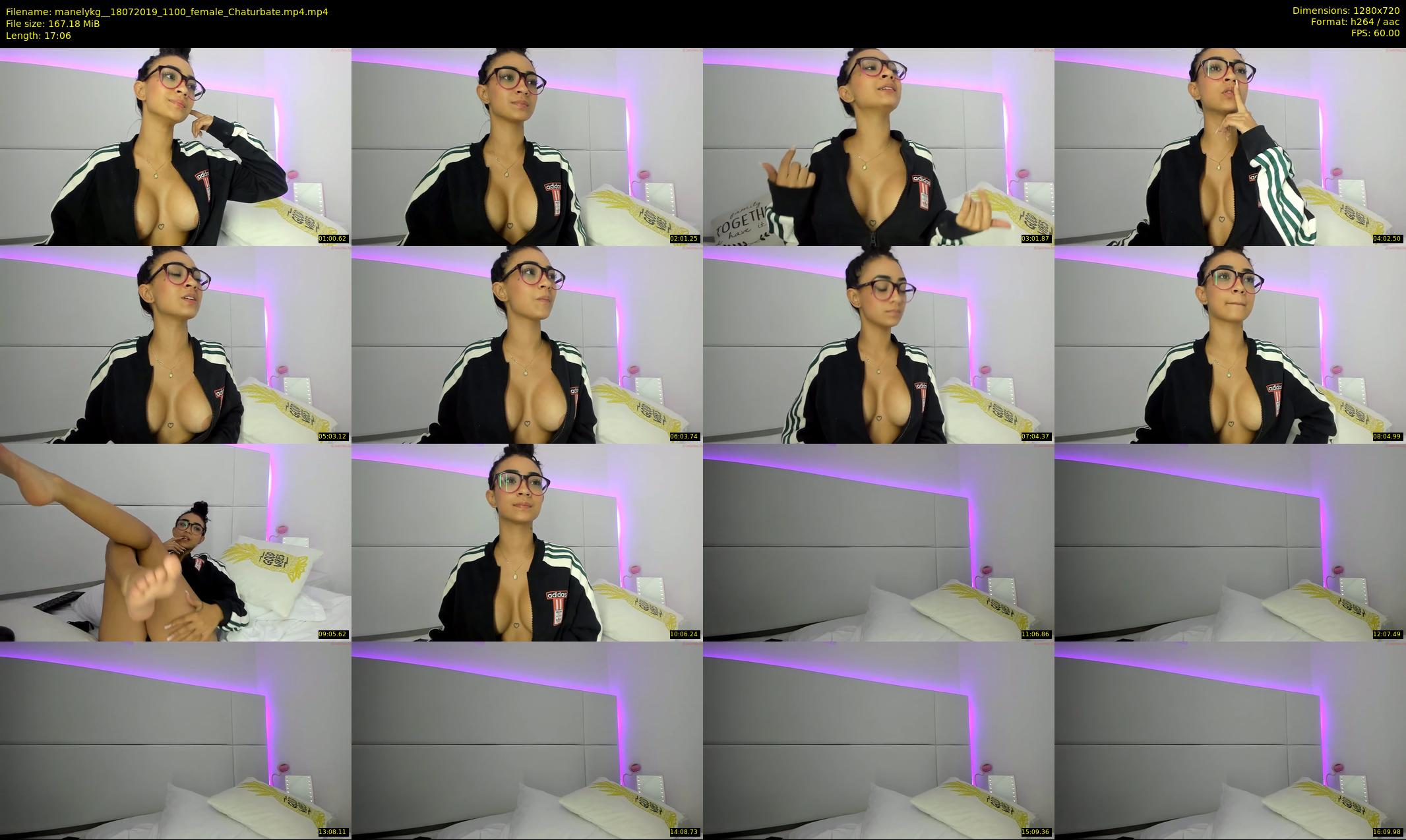 manelykg_ — 18 minute Chaturbate female cam show recording, 720p, Jul 18, 2019