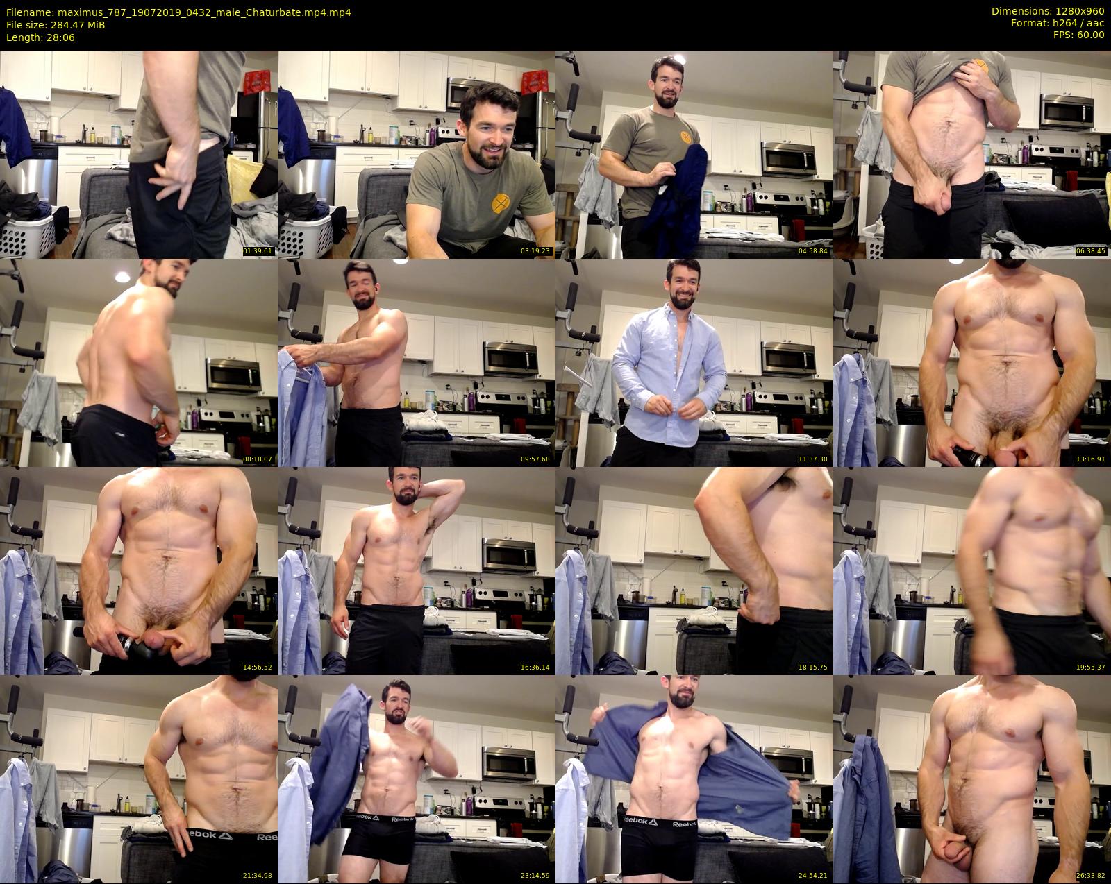 maximus_787 — 29 minute Chaturbate male cam show recording, 720p, Jul 19, 2019