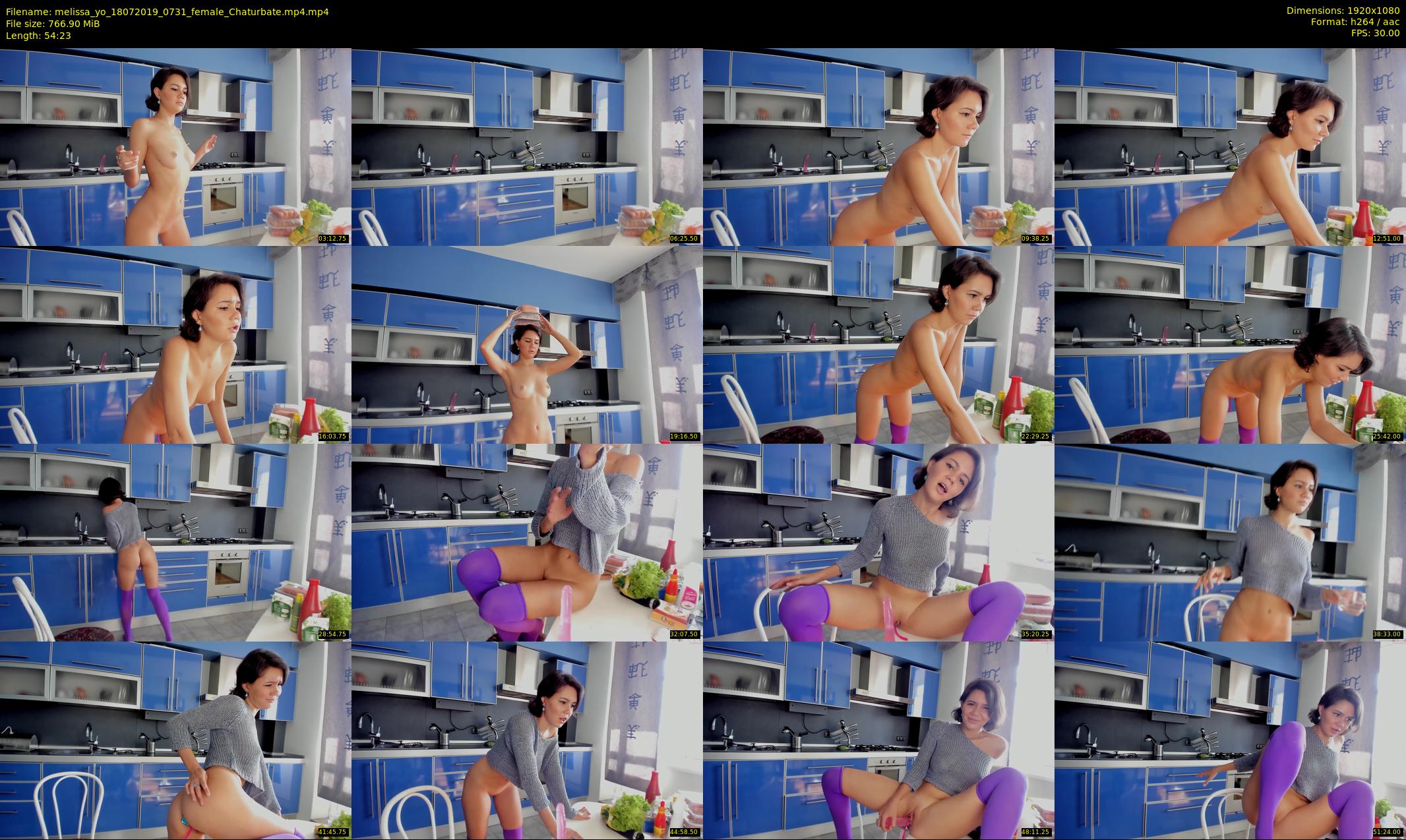 melissa_yo — 55 minute Chaturbate female cam show recording, 1080p, Jul 18, 2019
