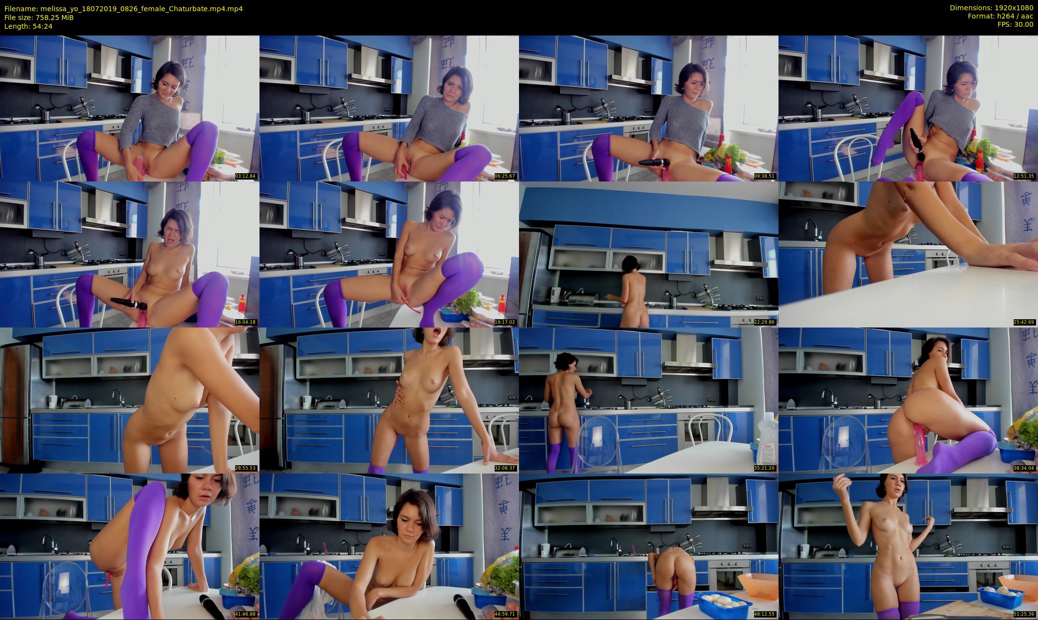melissa_yo — 55 minute Chaturbate female cam show recording, 1080p, Jul 18, 2019