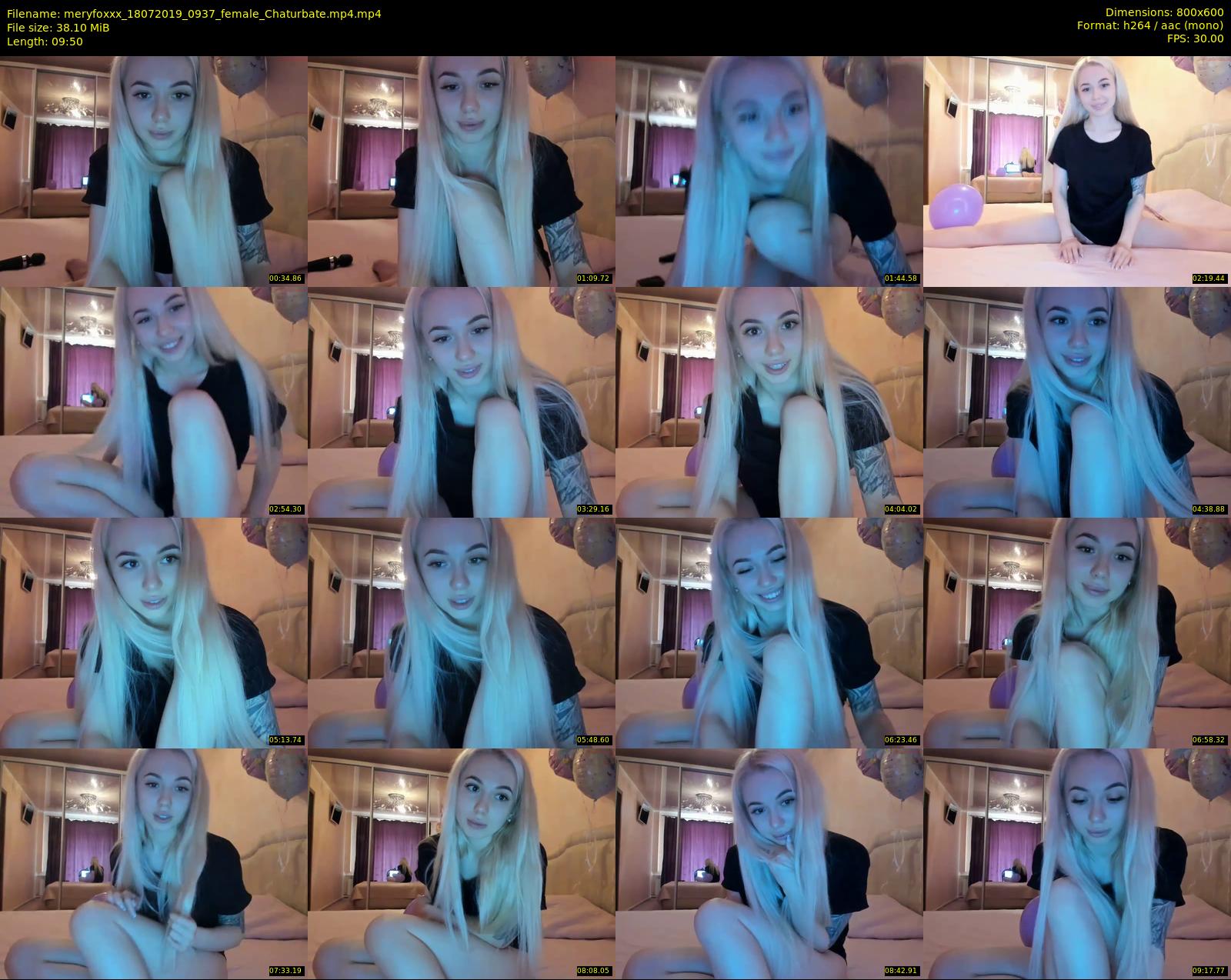 meryfoxxx — 10 minute Chaturbate female cam show recording, 480p, Jul 18, 2019