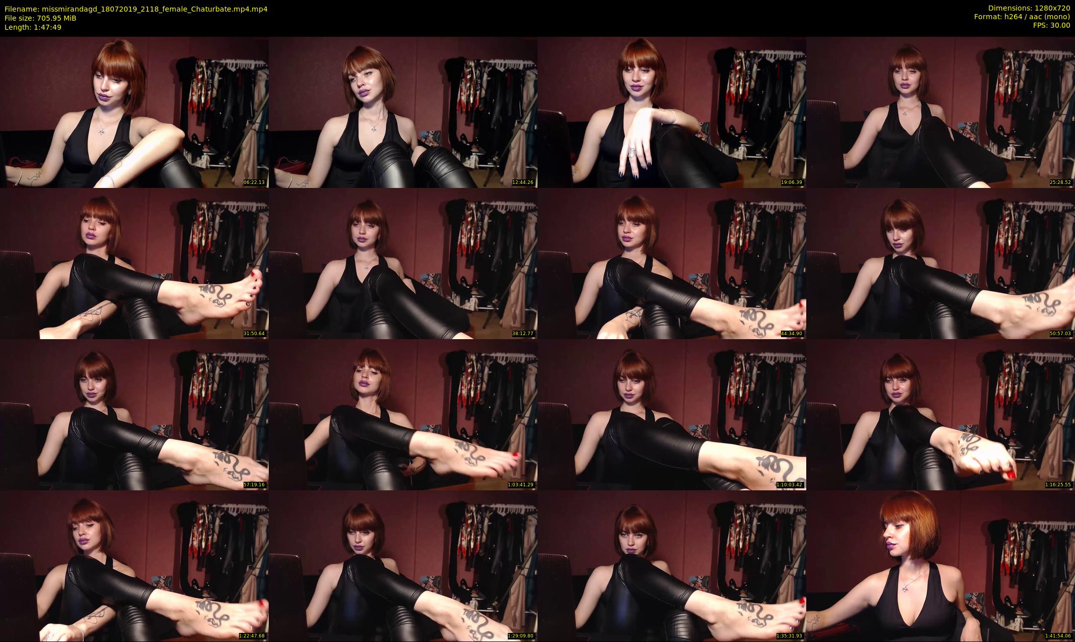 missmirandagd — 108 minute Chaturbate female cam show recording, 720p, Jul 18, 2019
