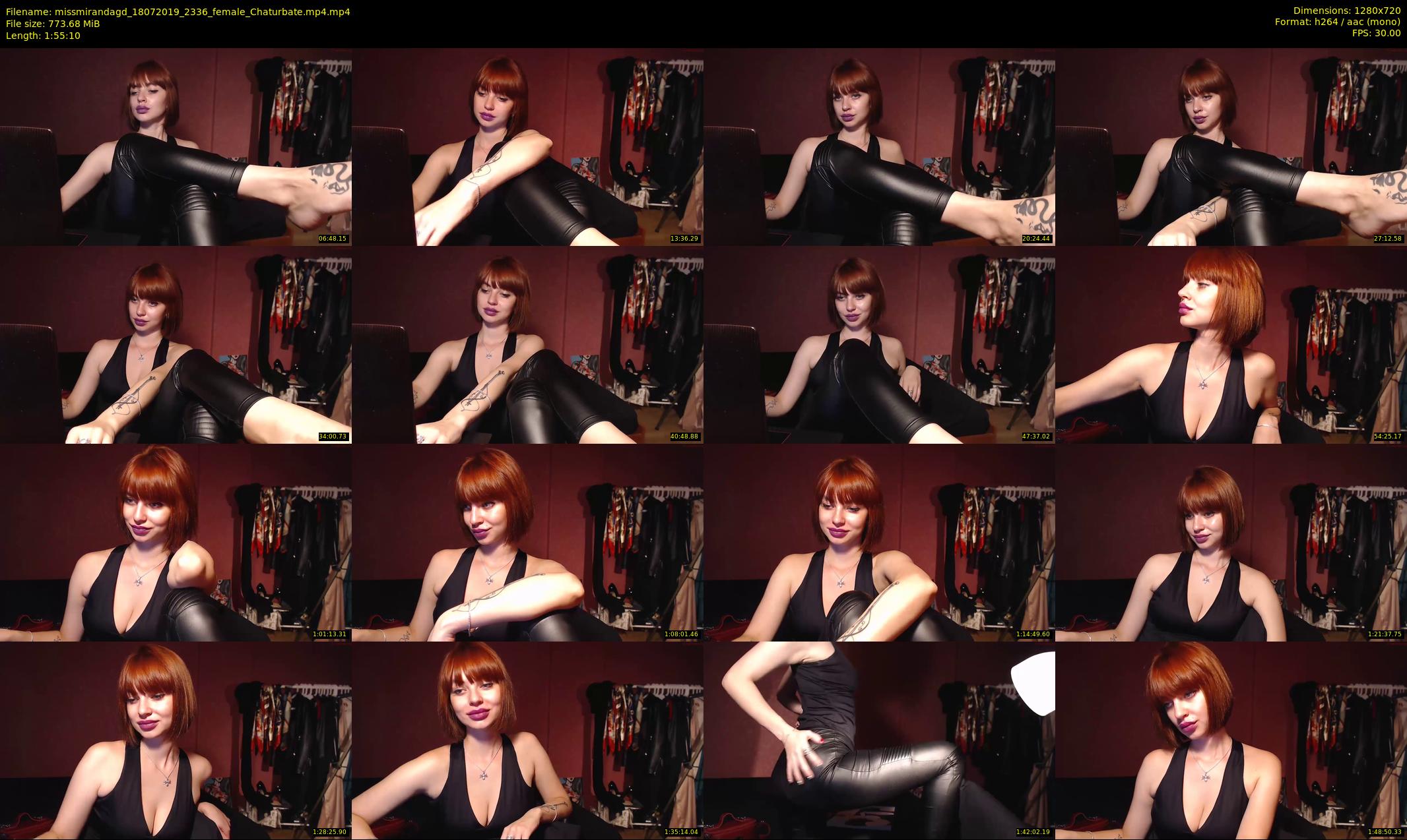 missmirandagd — 116 minute Chaturbate female cam show recording, 720p, Jul 18, 2019