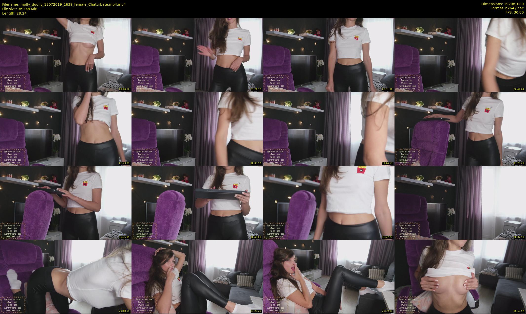 molly_doolly — 29 minute Chaturbate female cam show recording, 1080p, Jul 18, 2019