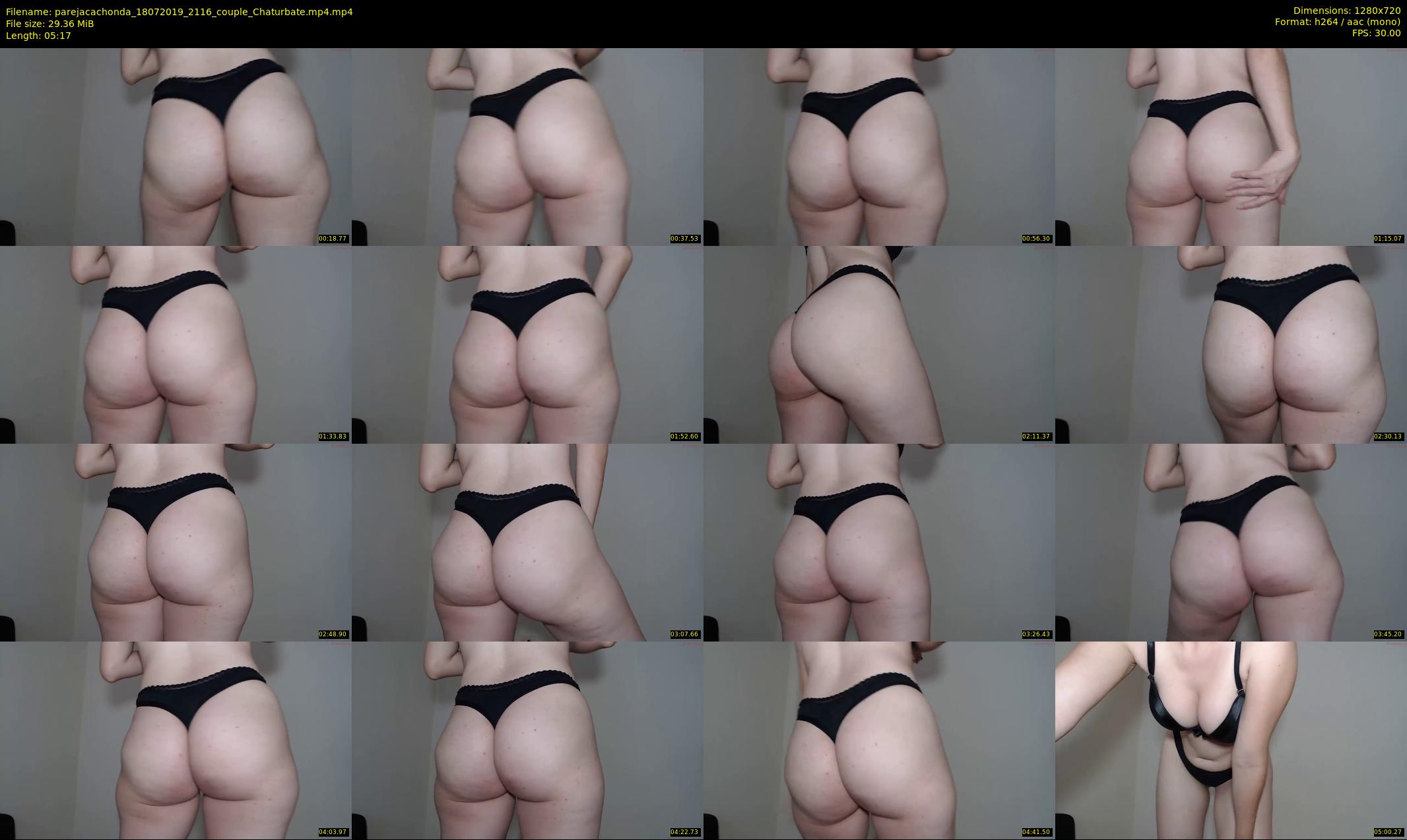 parejacachonda — 6 minute Chaturbate couple cam show recording, 720p, Jul 18, 2019