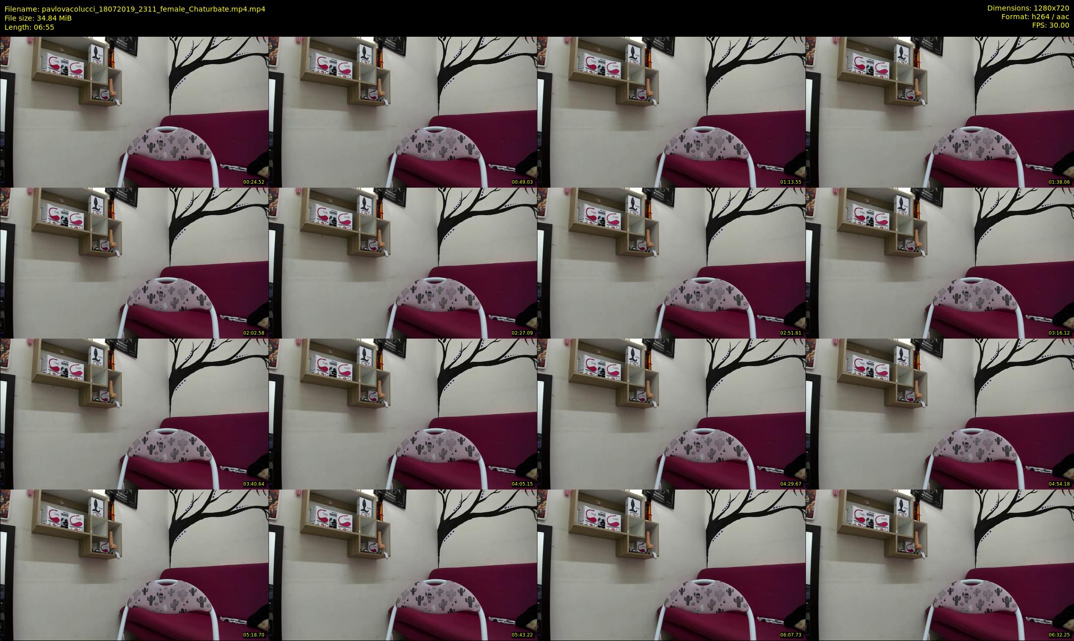 pavlovacolucci — 7 minute Chaturbate female cam show recording, 720p, Jul 18, 2019