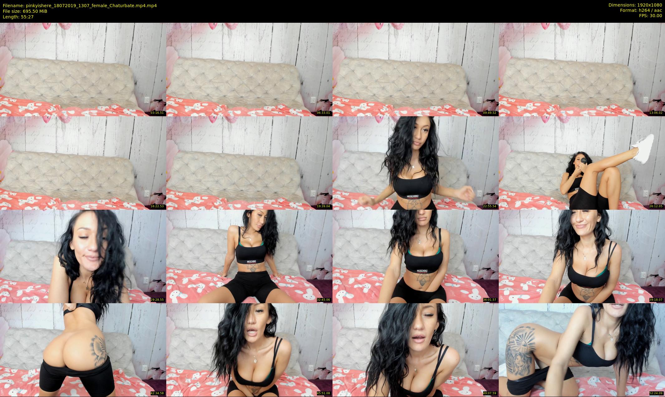 pinkyishere — 56 minute Chaturbate female cam show recording, 1080p, Jul 18, 2019