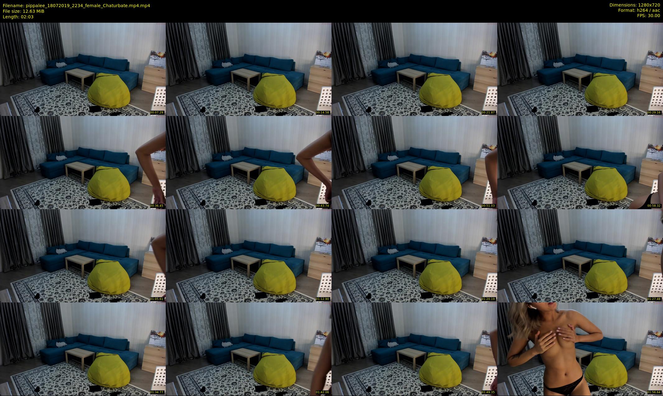 pippalee — 3 minute Chaturbate female cam show recording, 720p, Jul 18, 2019