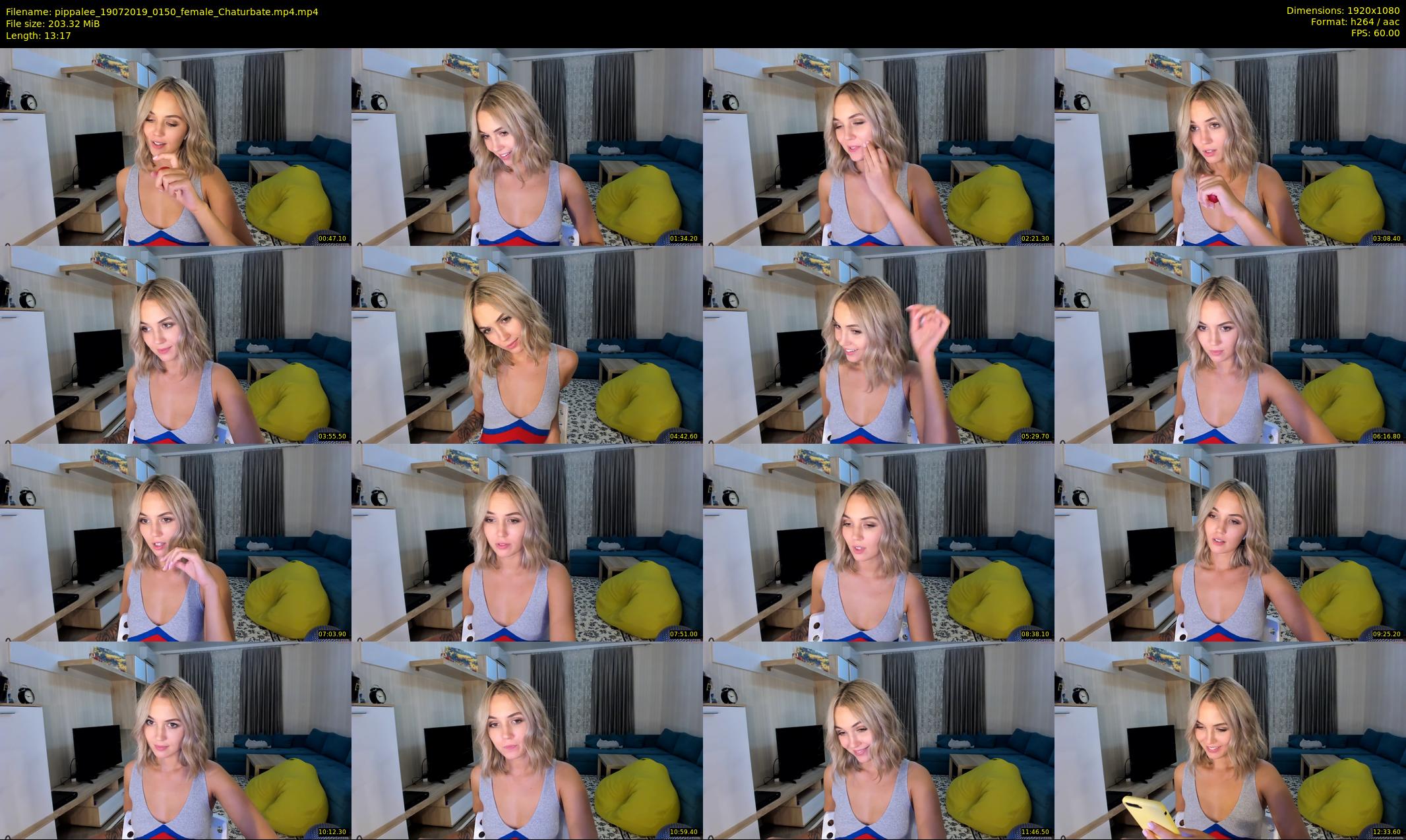 pippalee — 14 minute Chaturbate female cam show recording, 1080p, Jul 19, 2019