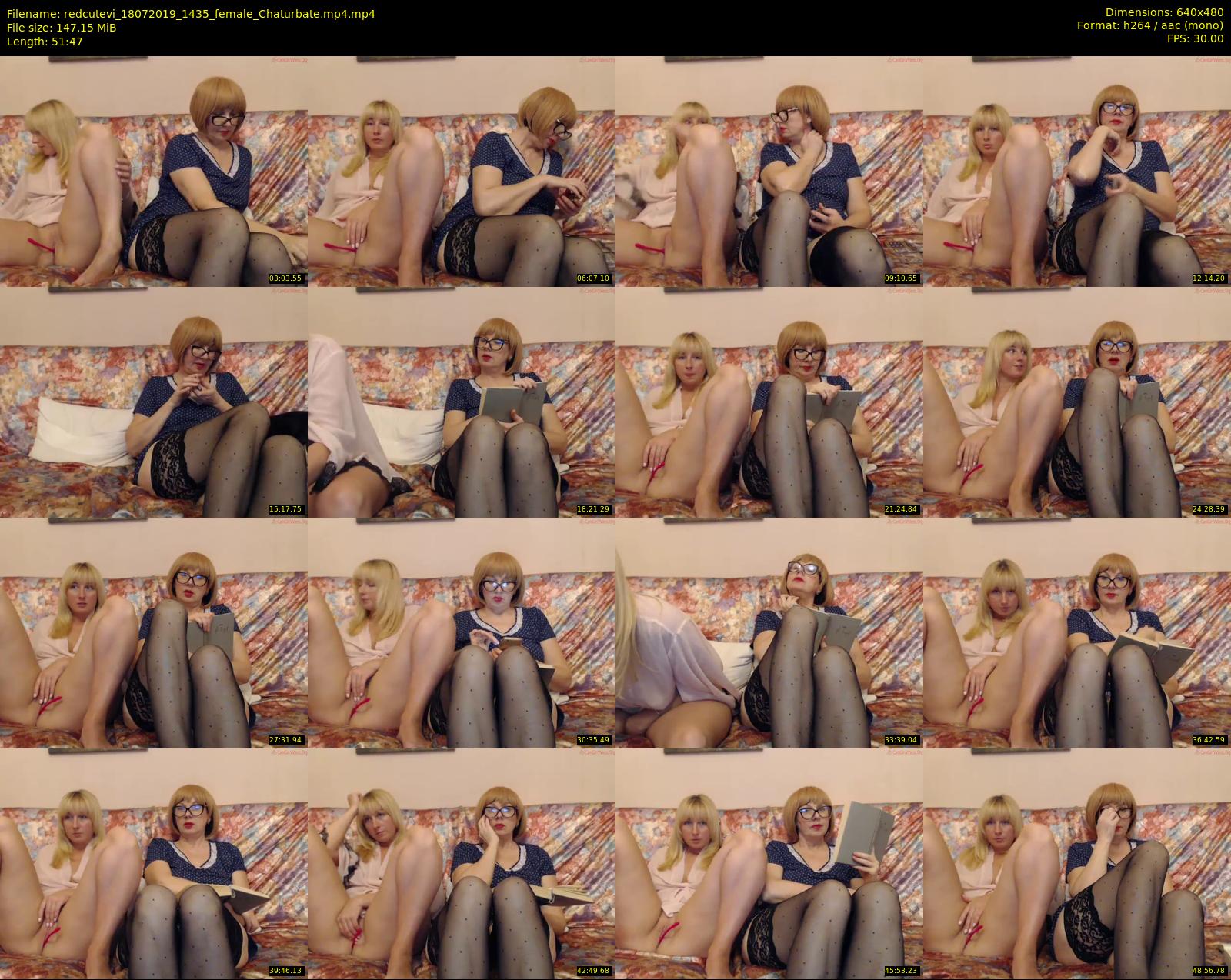 redcutevi — 52 minute Chaturbate female cam show recording, 480p, Jul 18, 2019