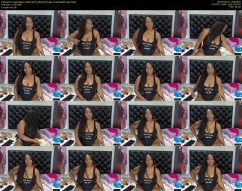 reginabanx — 5 minute Chaturbate female cam show recording, 480p, Jul 18, 2019