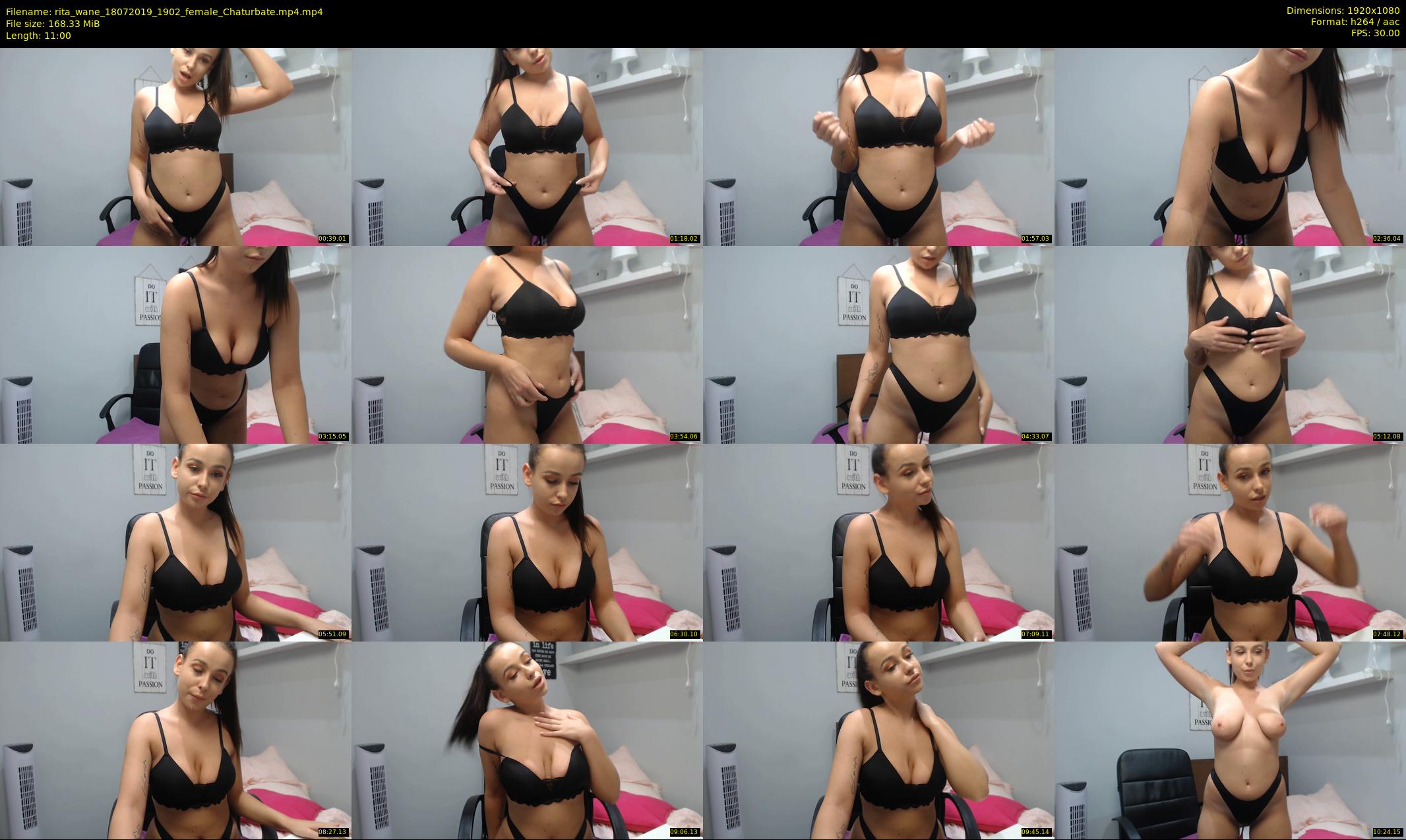 rita_wane — 11 minute Chaturbate female cam show recording, 1080p, Jul 18, 2019