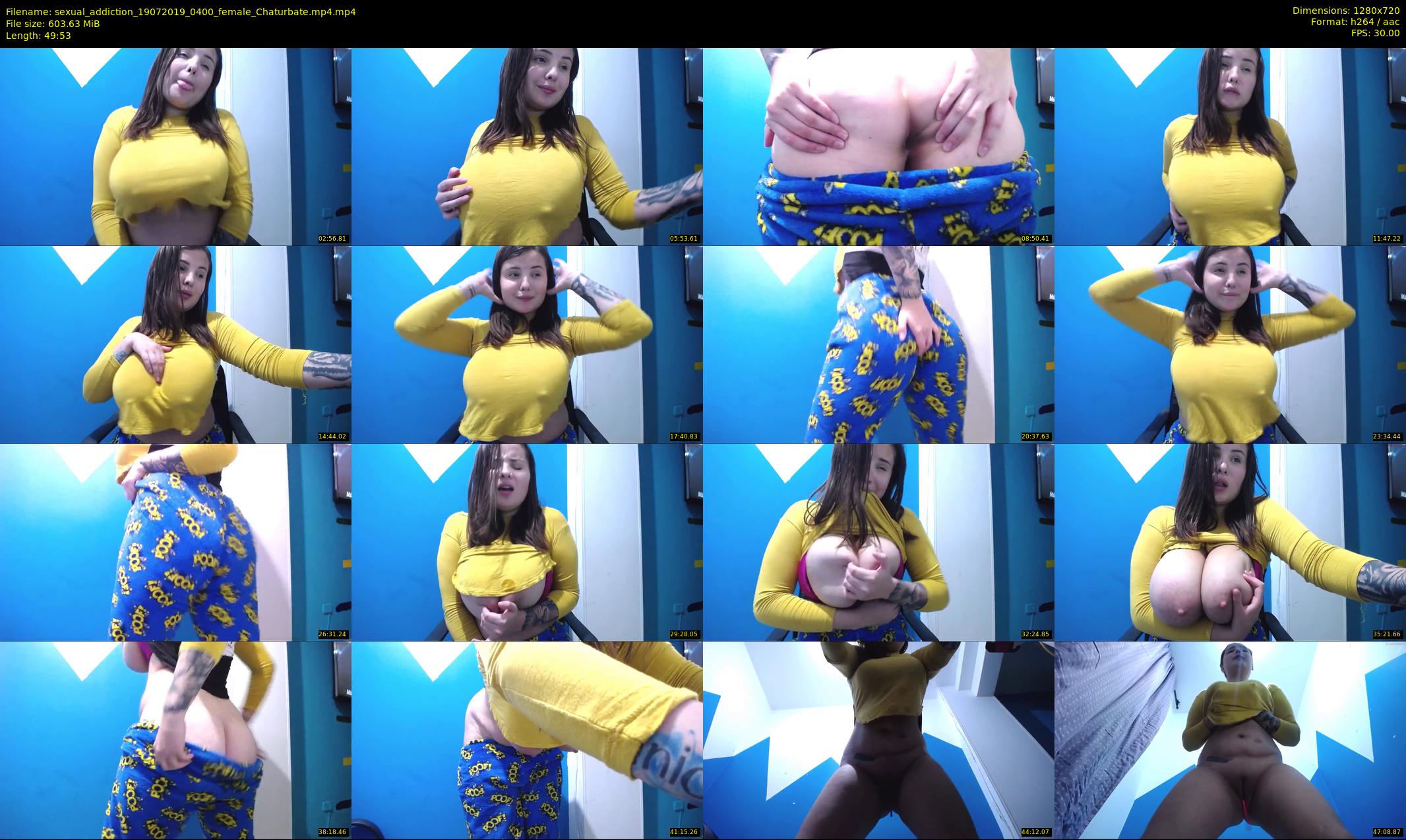 sexual_addiction — 50 minute Chaturbate couple cam show recording, 720p, Jul 19, 2019