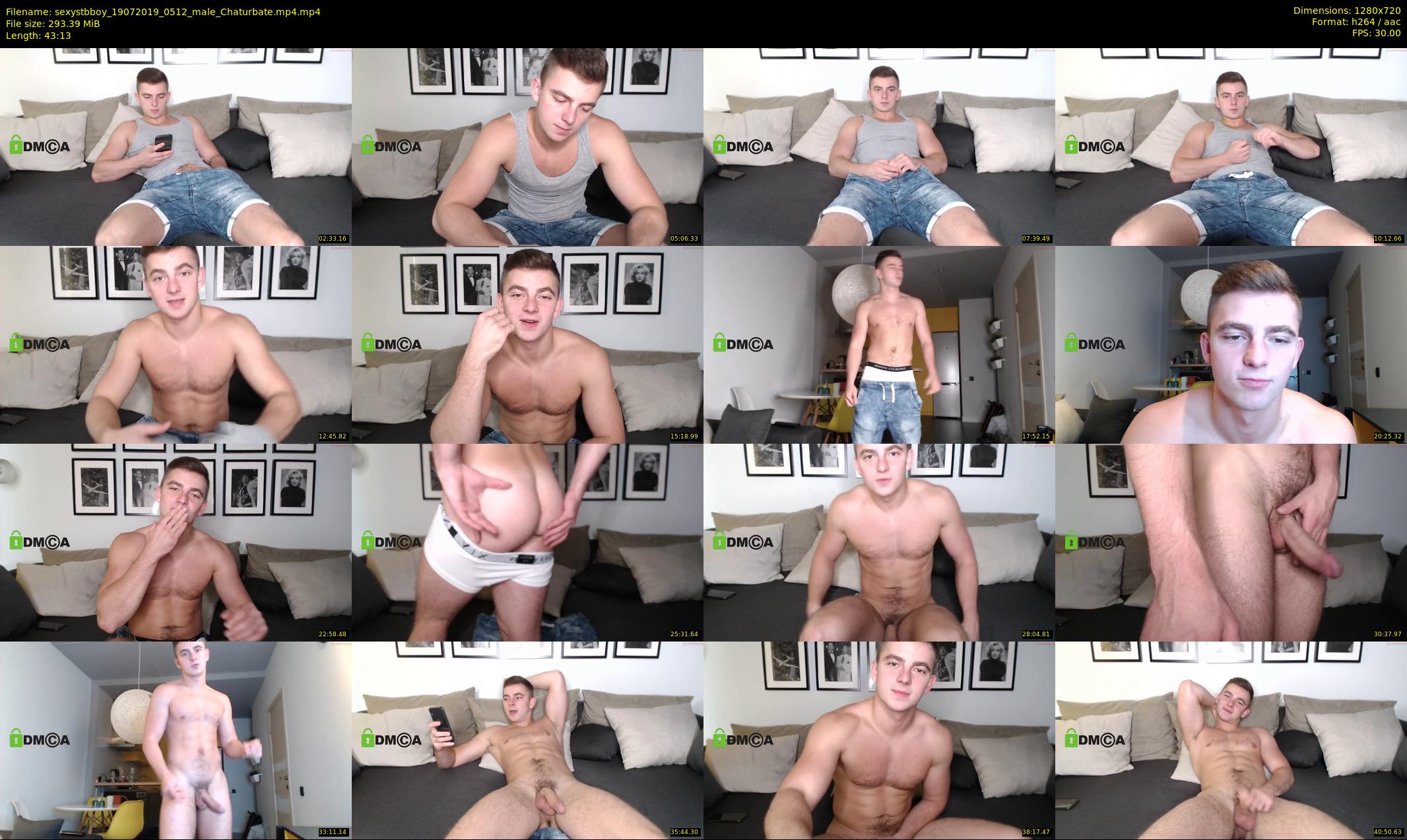 sexystbboy — 44 minute Chaturbate male cam show recording, 720p, Jul 19, 2019