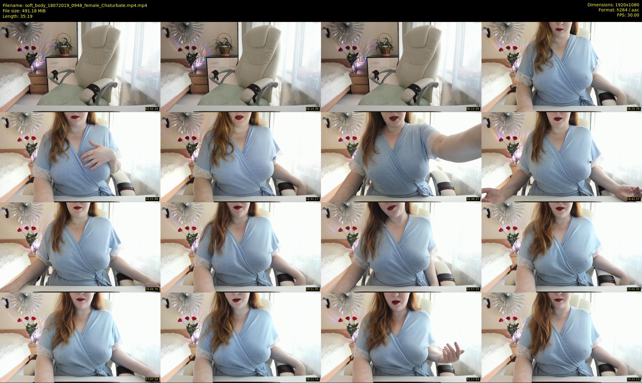 soft_body — 36 minute Chaturbate female cam show recording, 1080p, Jul 18, 2019