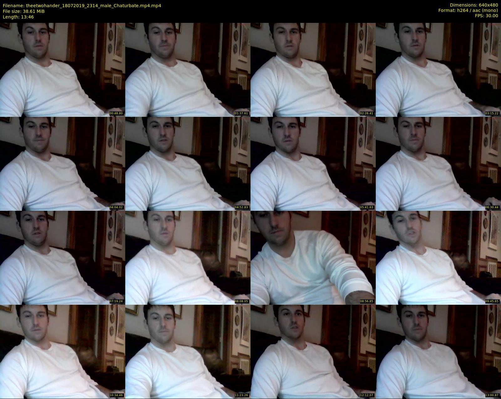 theetwohander — 14 minute Chaturbate male cam show recording, 480p, Jul 18, 2019