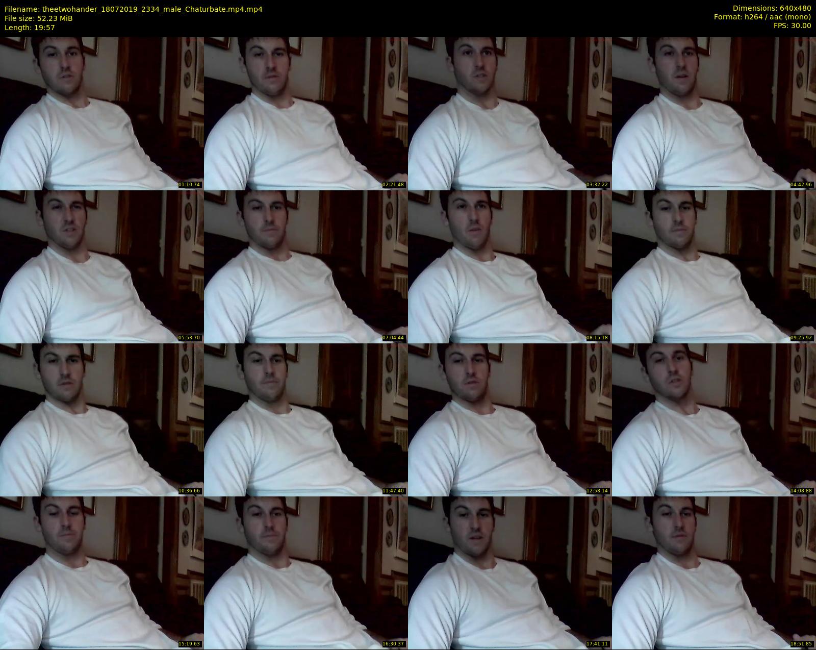 theetwohander — 20 minute Chaturbate male cam show recording, 480p, Jul 18, 2019