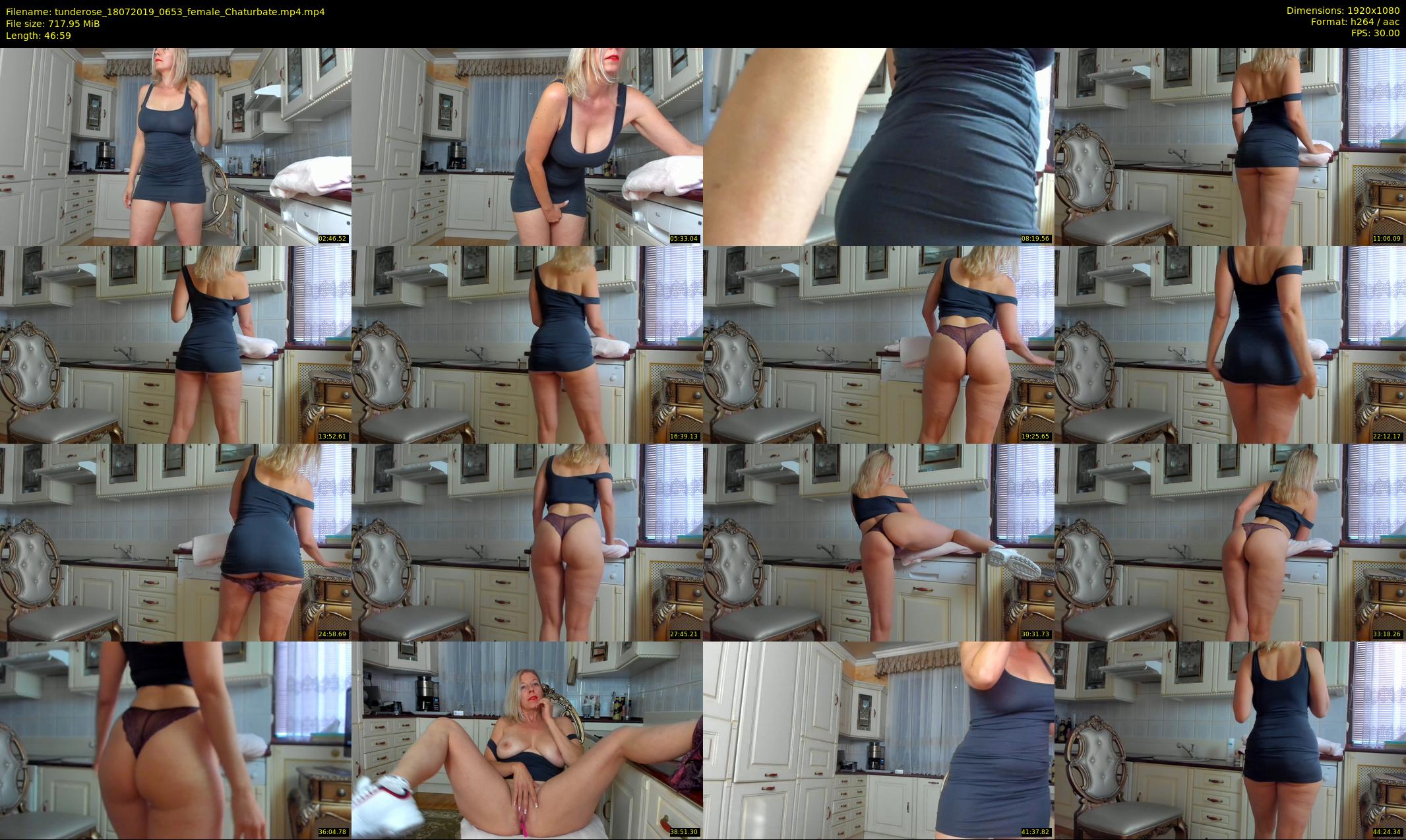 tunderose — 47 minute Chaturbate female cam show recording, 1080p, Jul 18, 2019