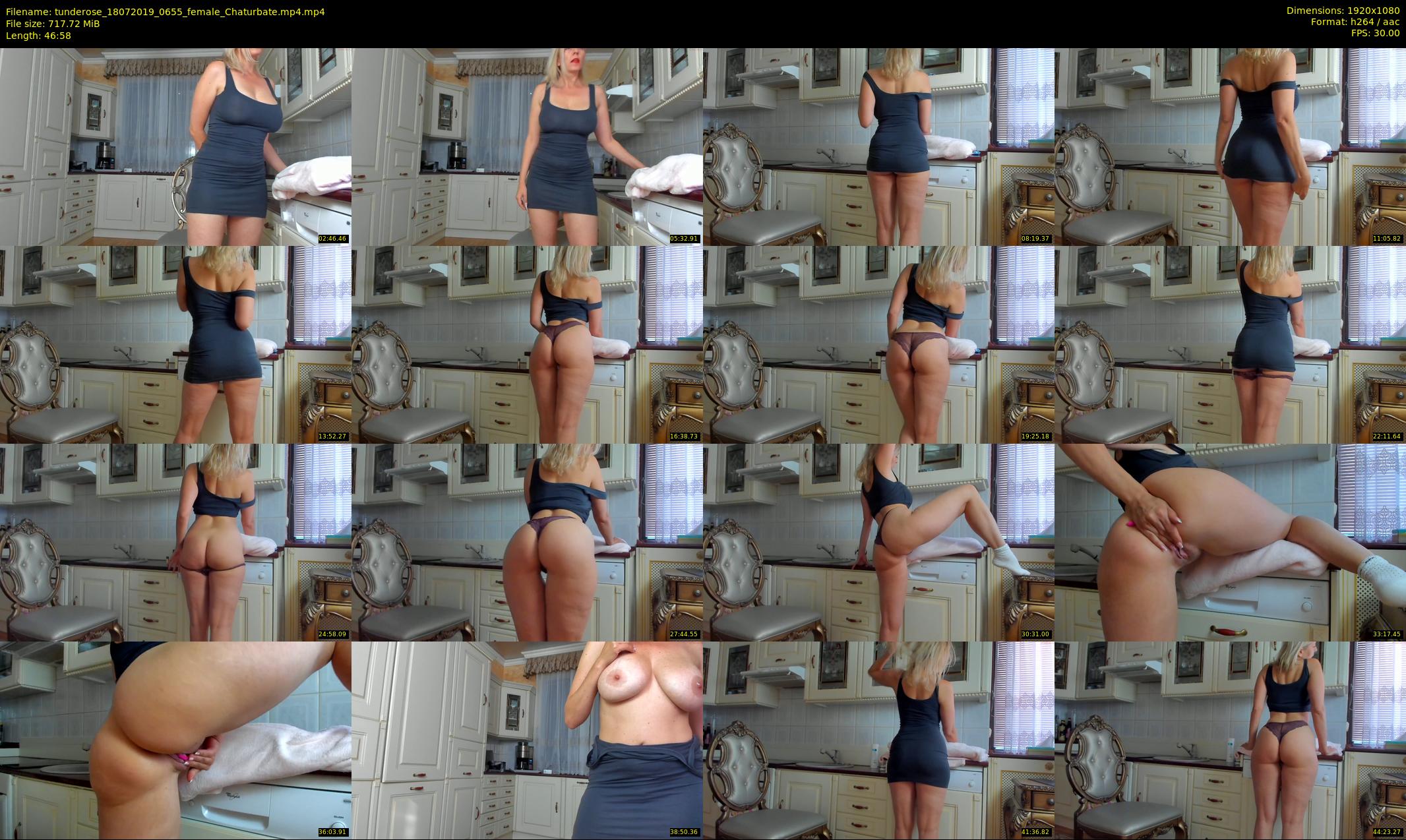 tunderose — 47 minute Chaturbate female cam show recording, 1080p, Jul 18, 2019