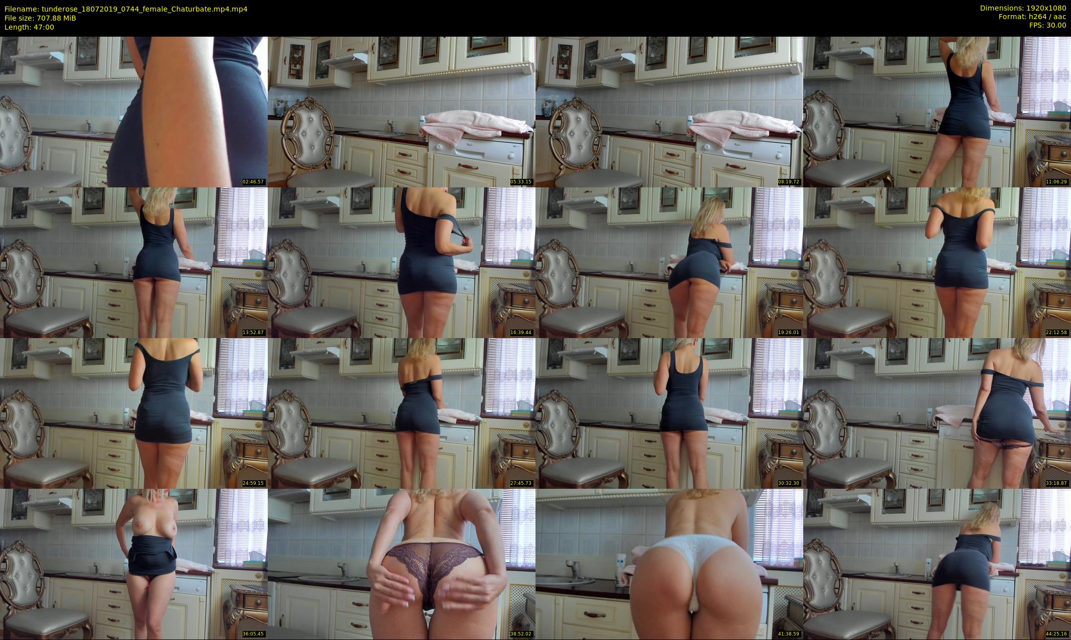 tunderose — 47 minute Chaturbate female cam show recording, 1080p, Jul 18, 2019