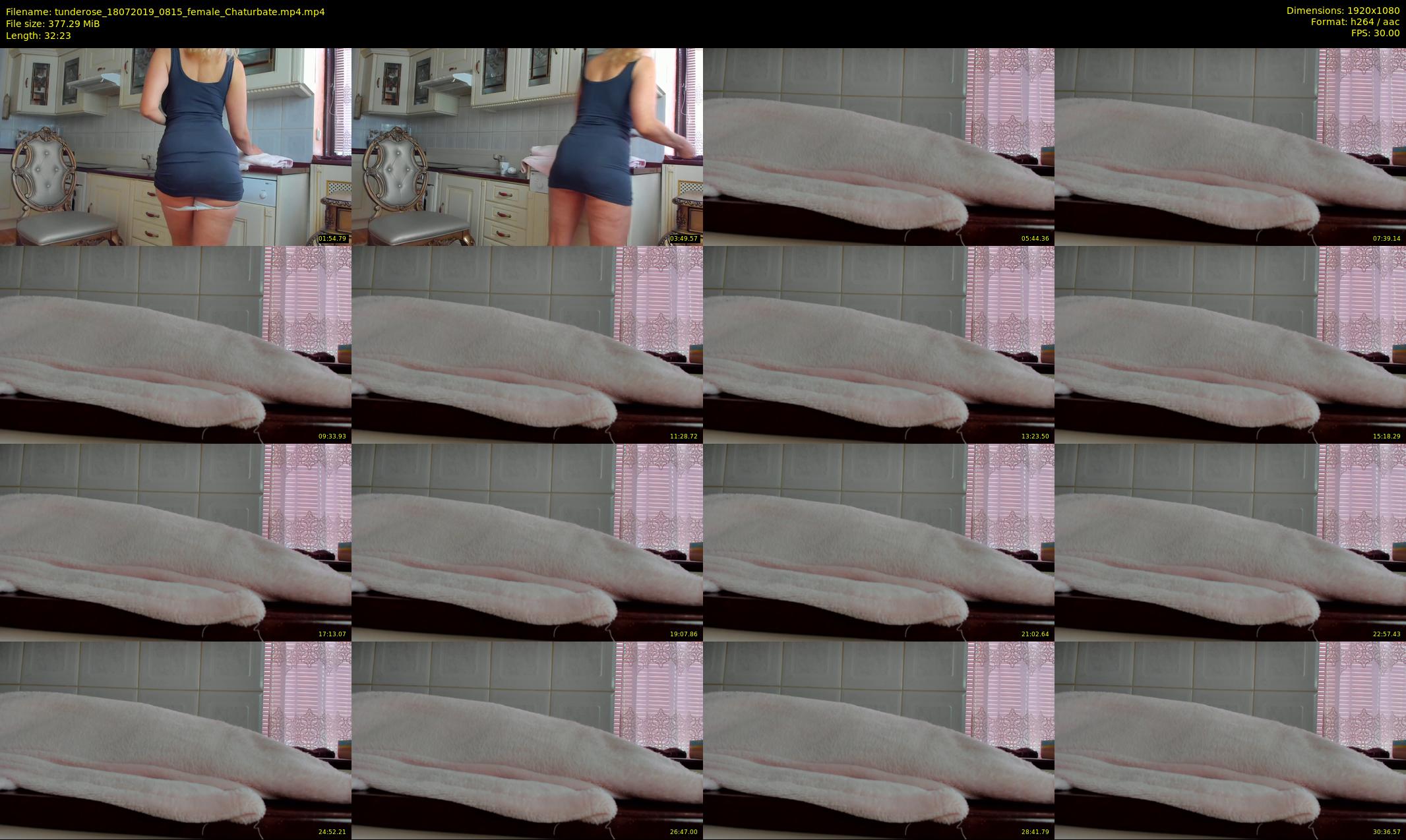 tunderose — 33 minute Chaturbate female cam show recording, 1080p, Jul 18, 2019