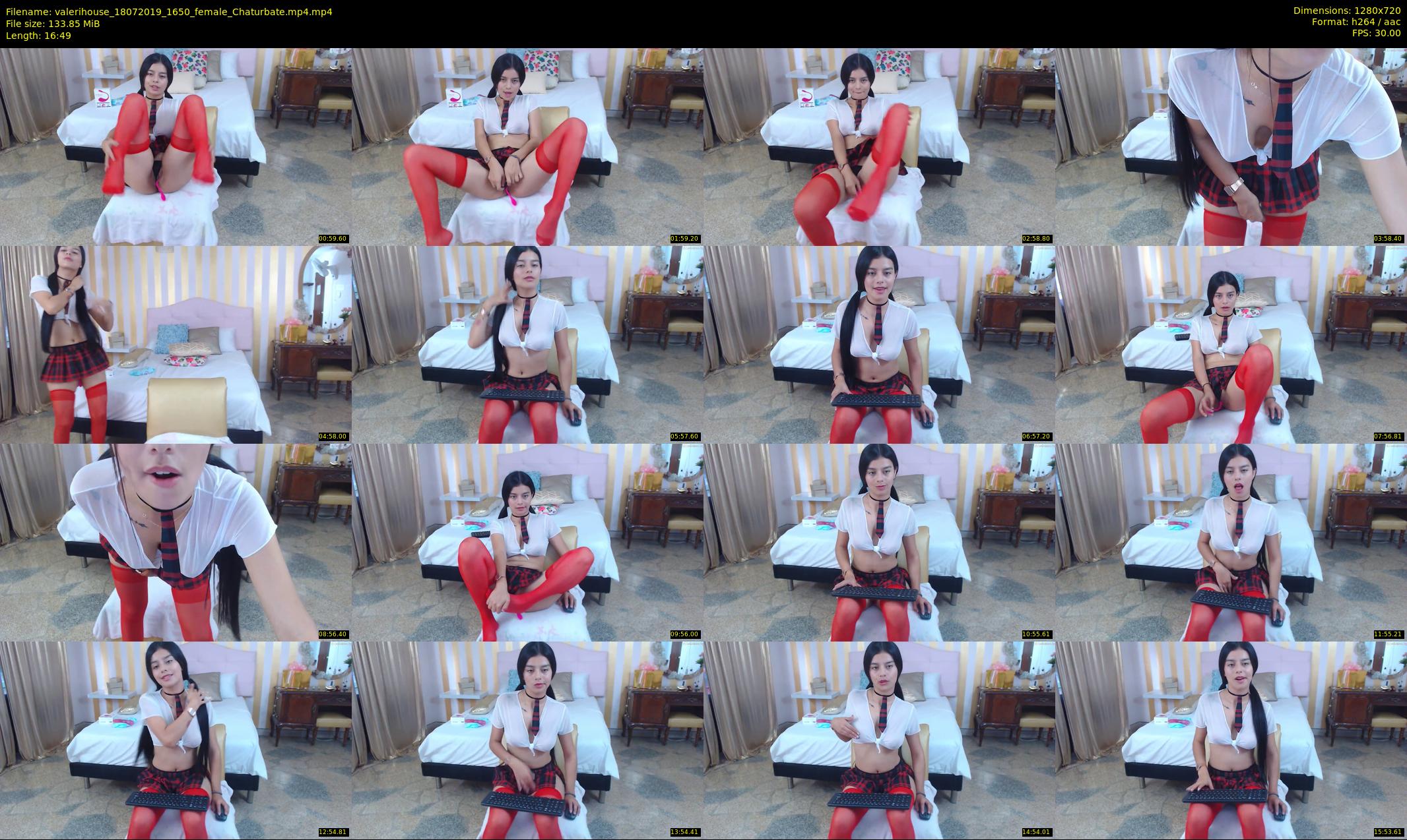 valerihouse — 17 minute Chaturbate female cam show recording, 720p, Jul 18, 2019