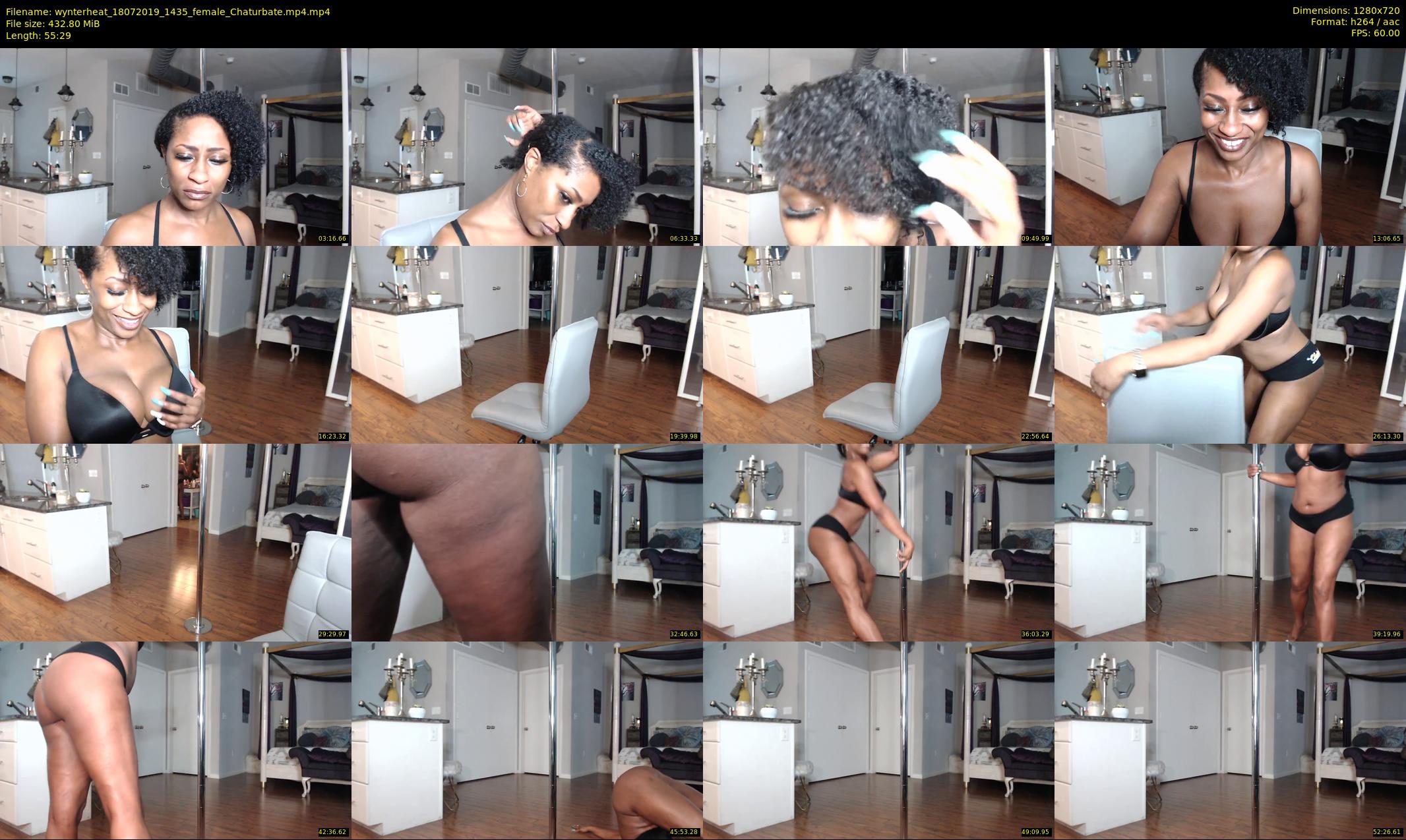 wynterheat — 56 minute Chaturbate female cam show recording, 720p, Jul 18, 2019