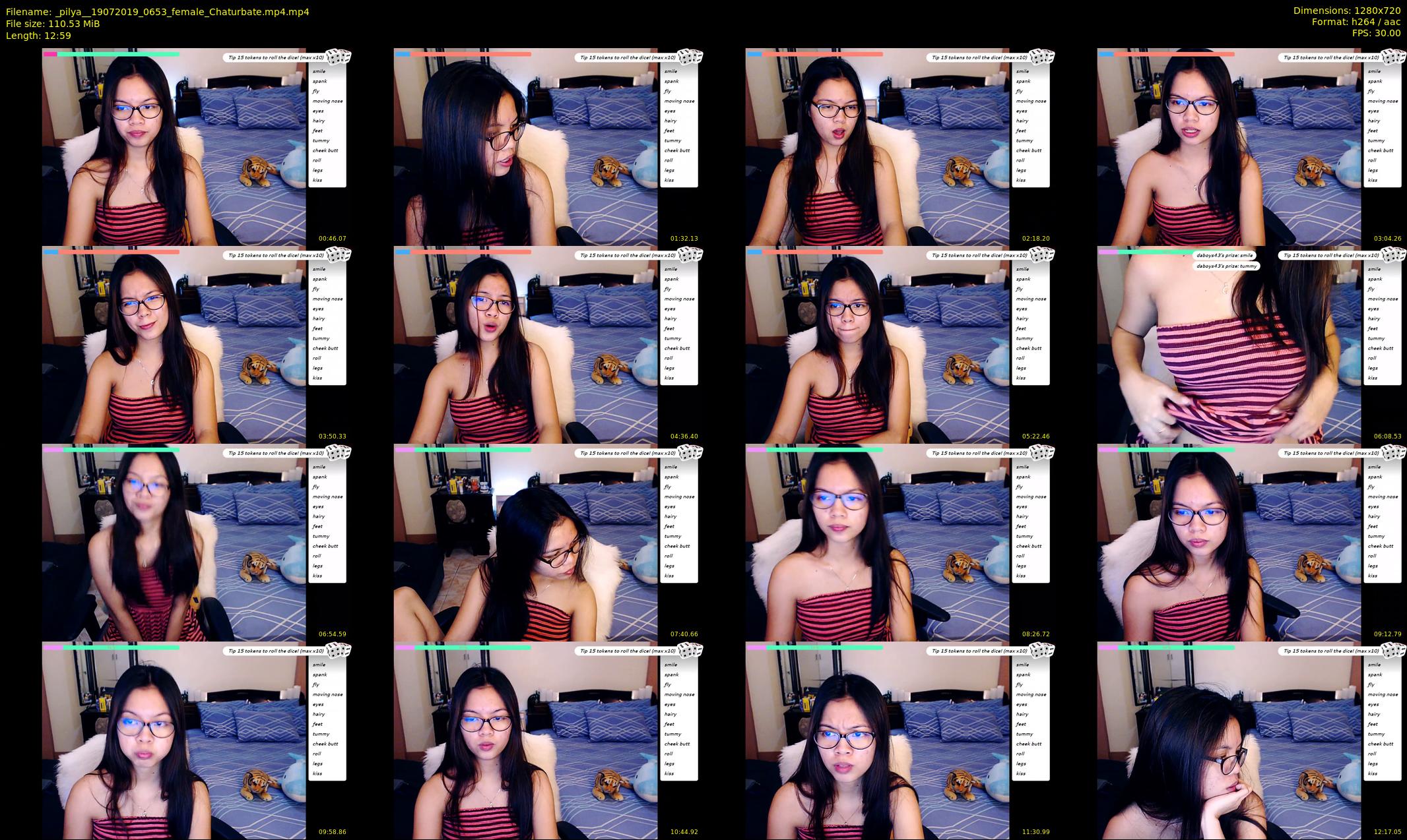 _pilya_ — 13 minute Chaturbate female cam show recording, 720p, Jul 19, 2019